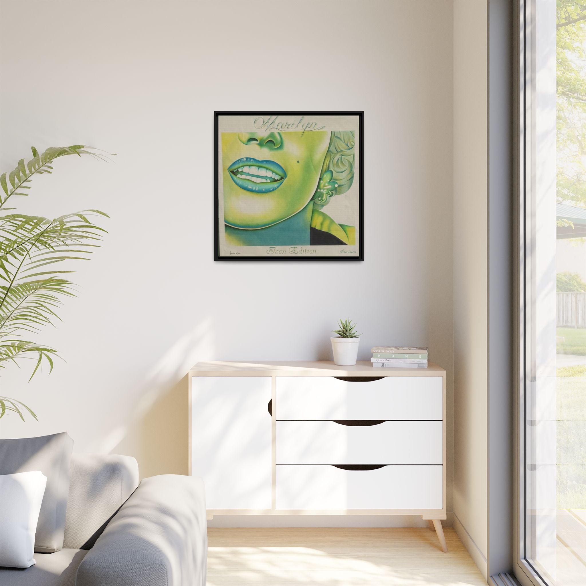 Canvas Wall Art - Green Glamor