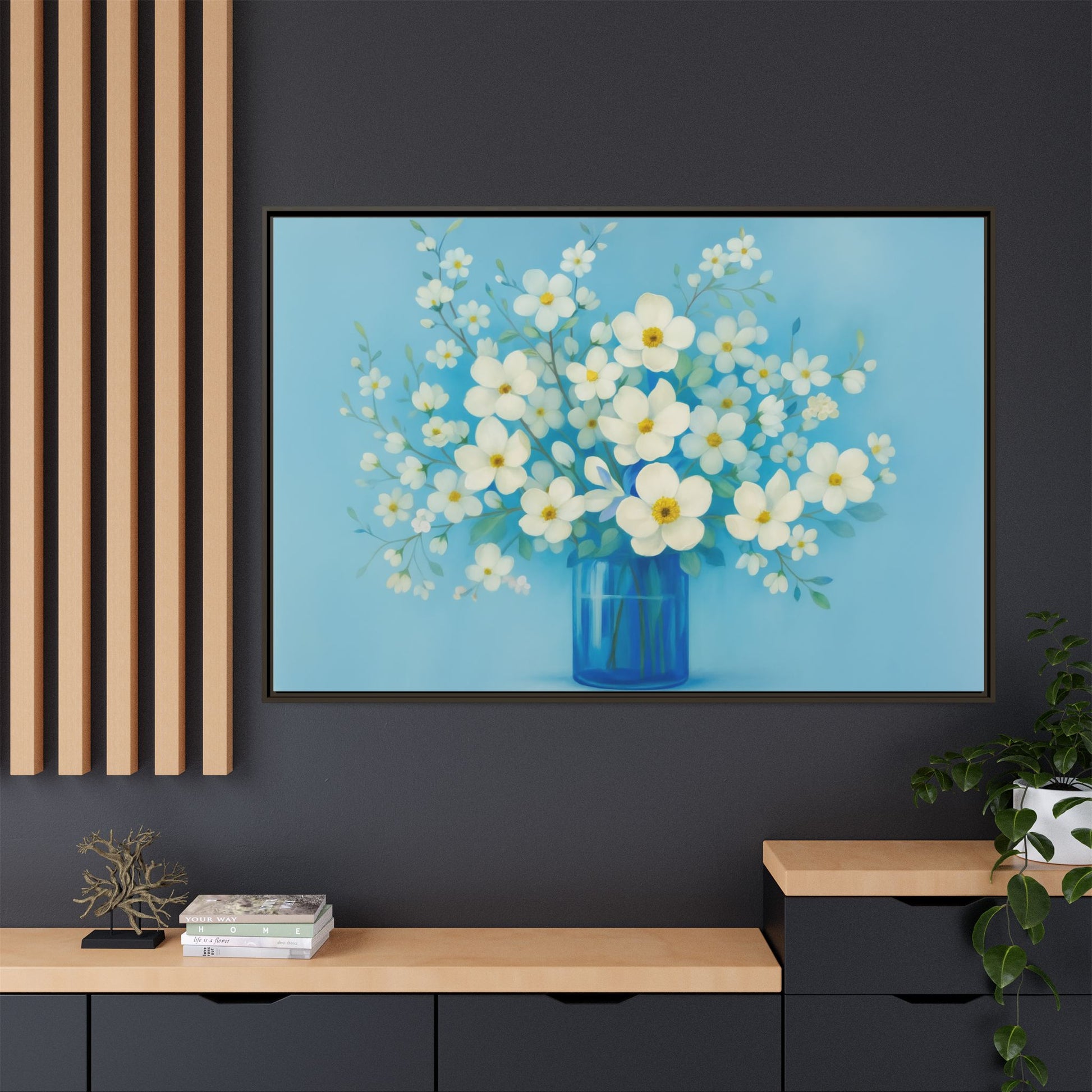 Blue Floral Spring