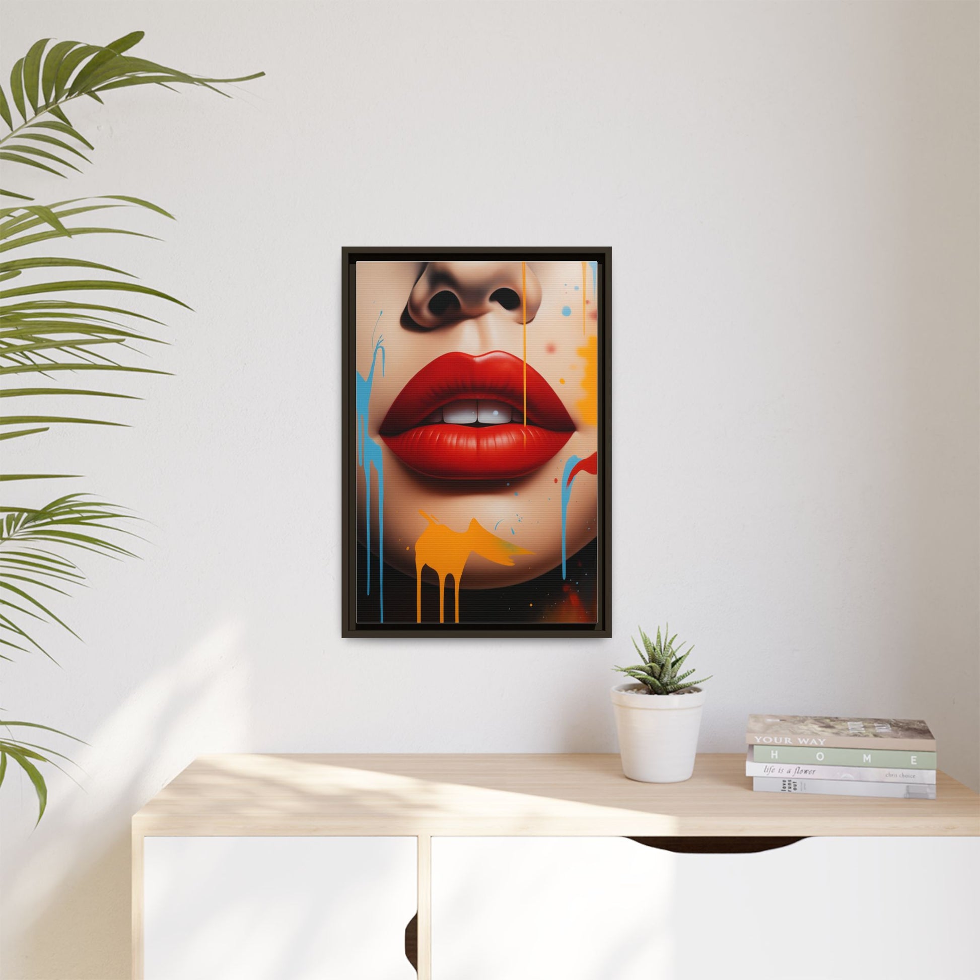 Color Drip Lips