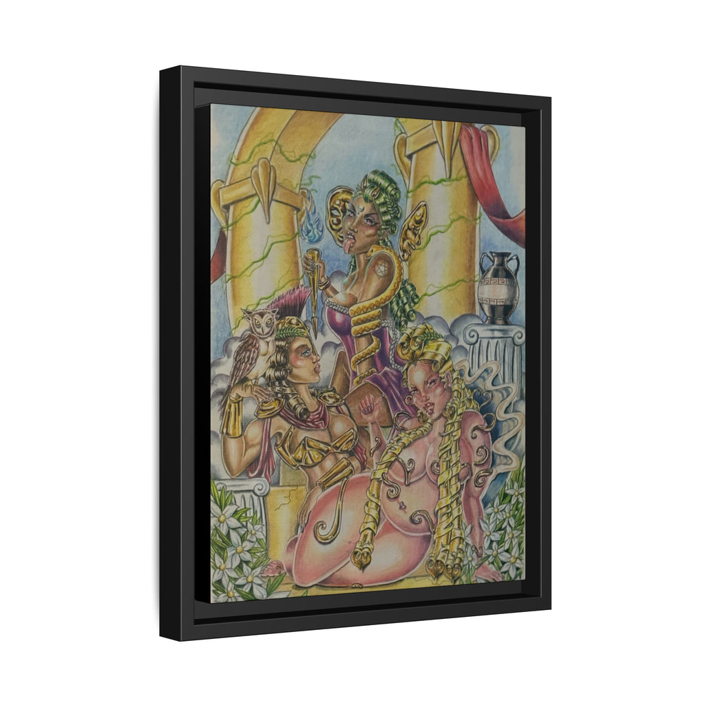 Canvas Art Print - Many Faces