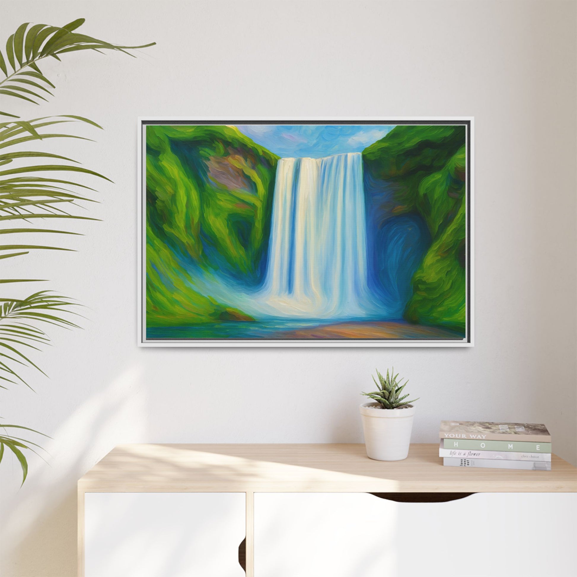 Serene Waterfall 1