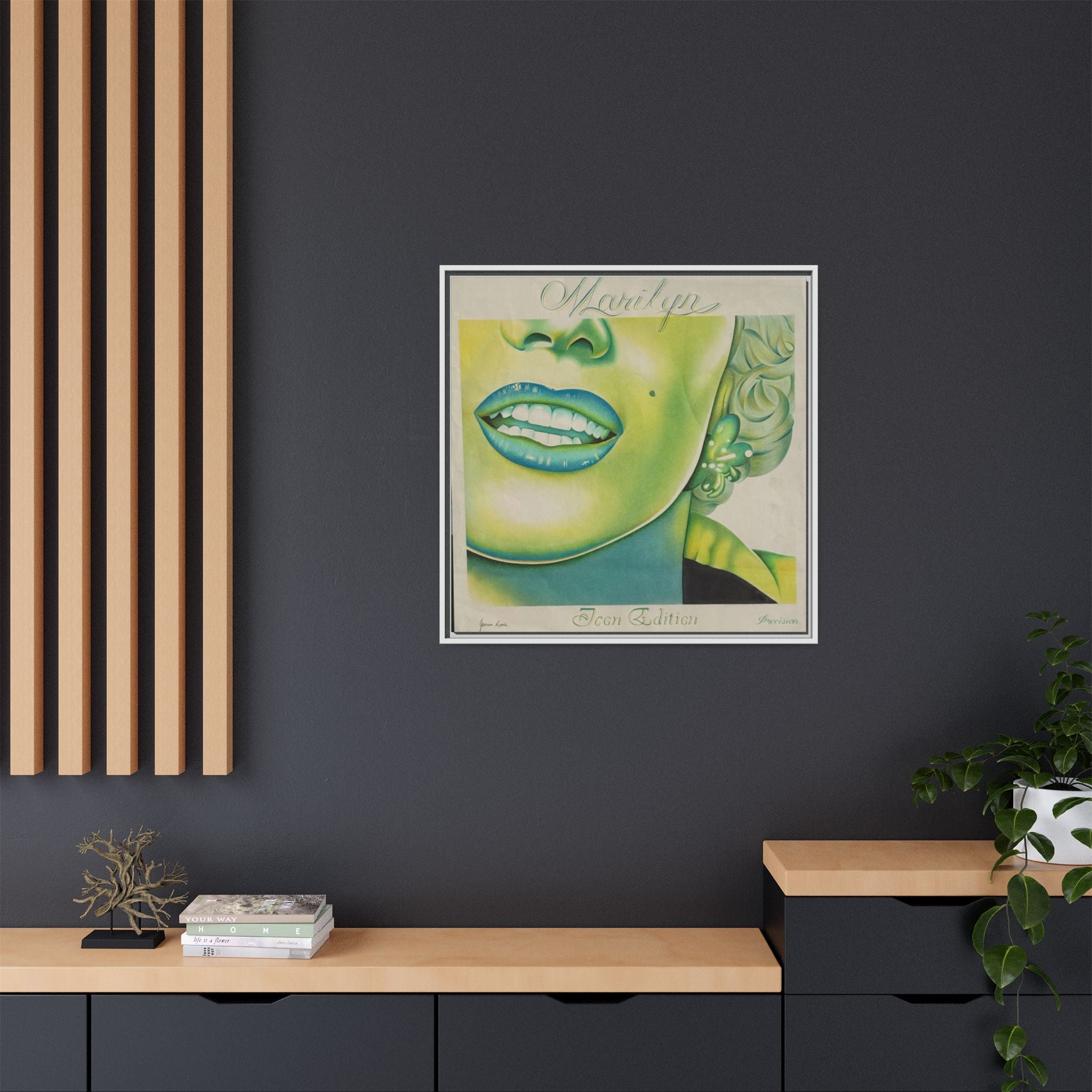 Canvas Wall Art - Green Glamor