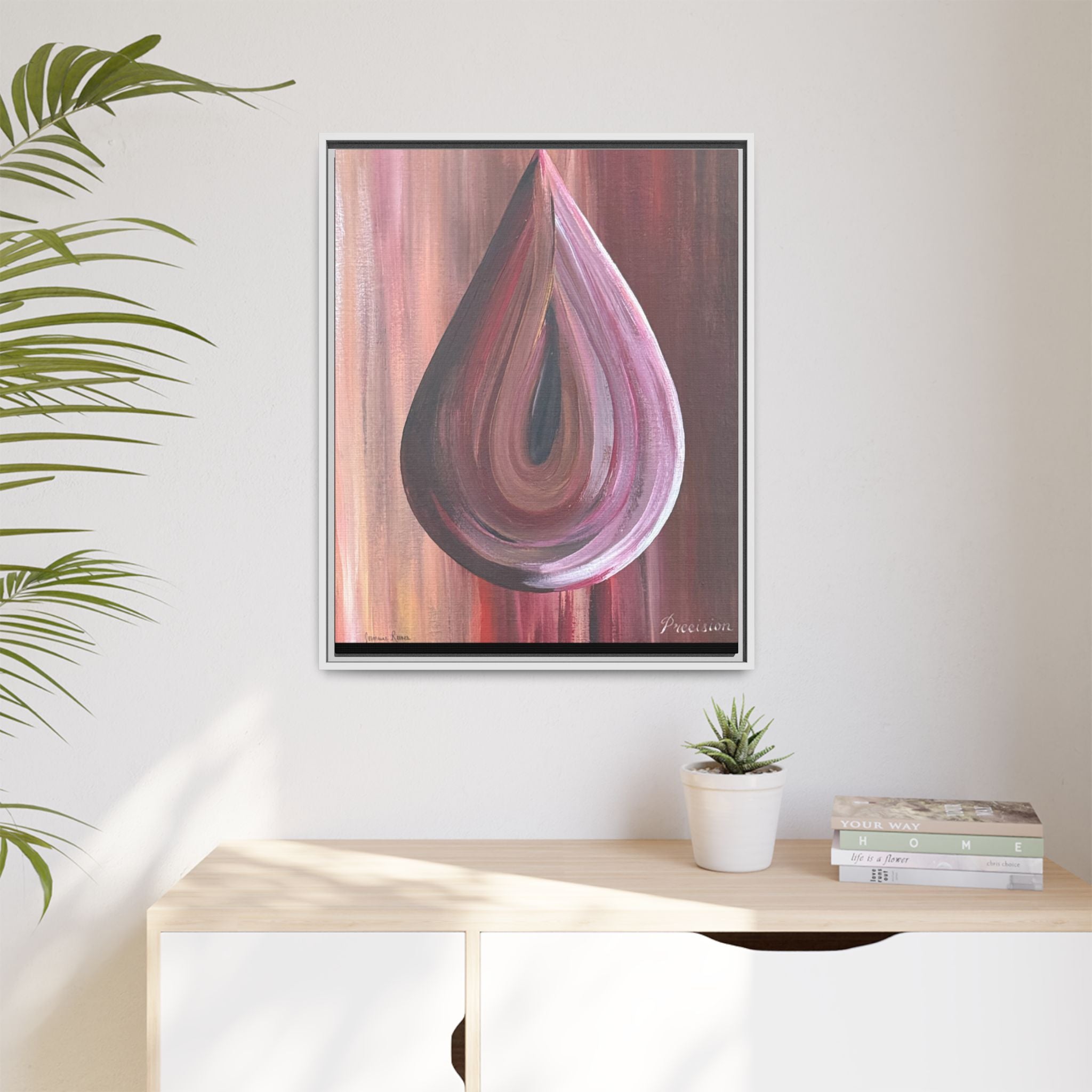 Canvas Art: Purple Rain