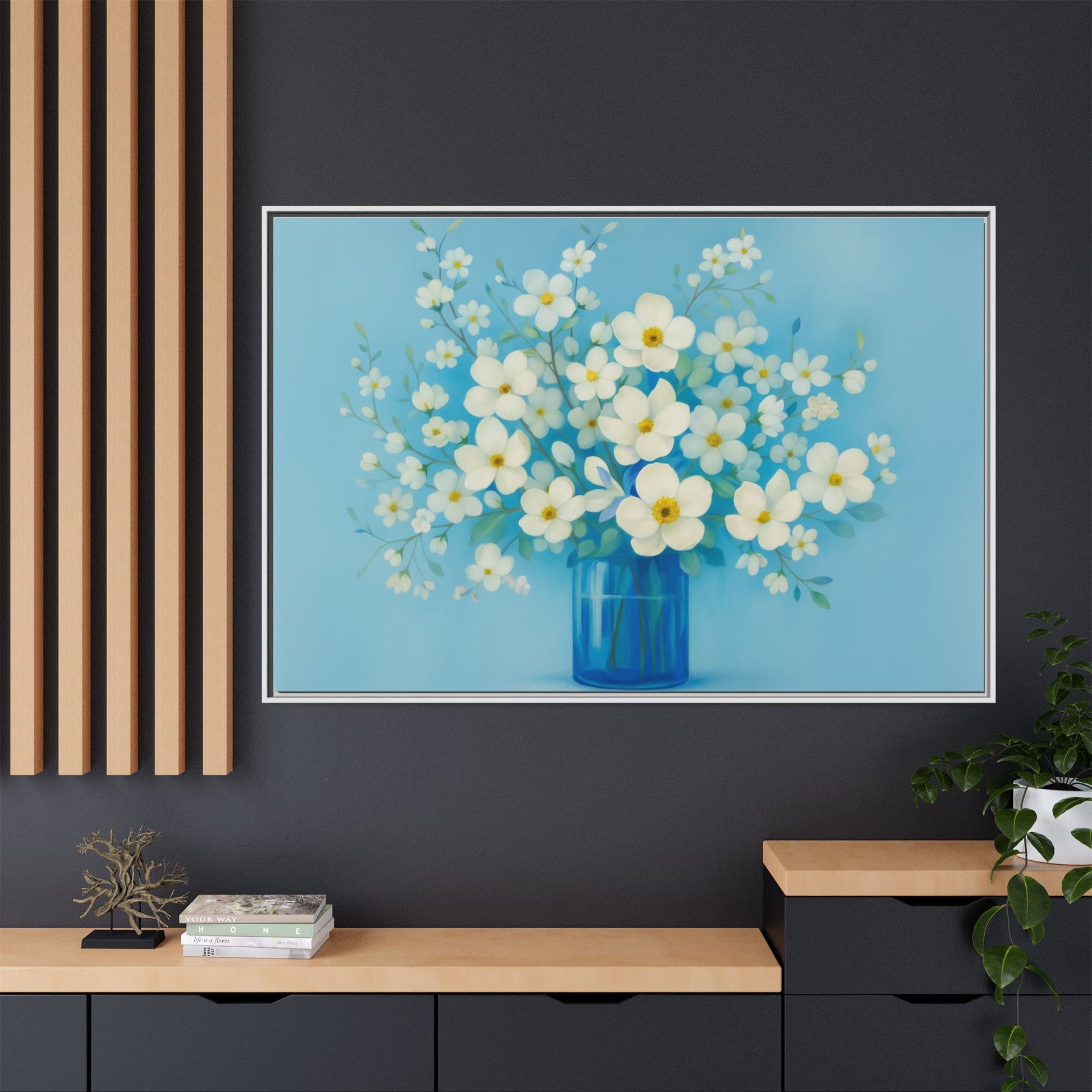 Blue Floral Spring