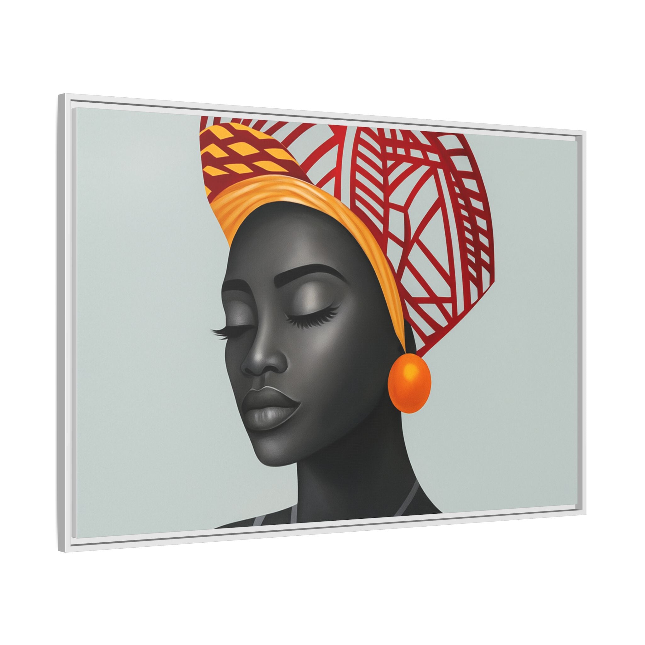 African Woman Humility