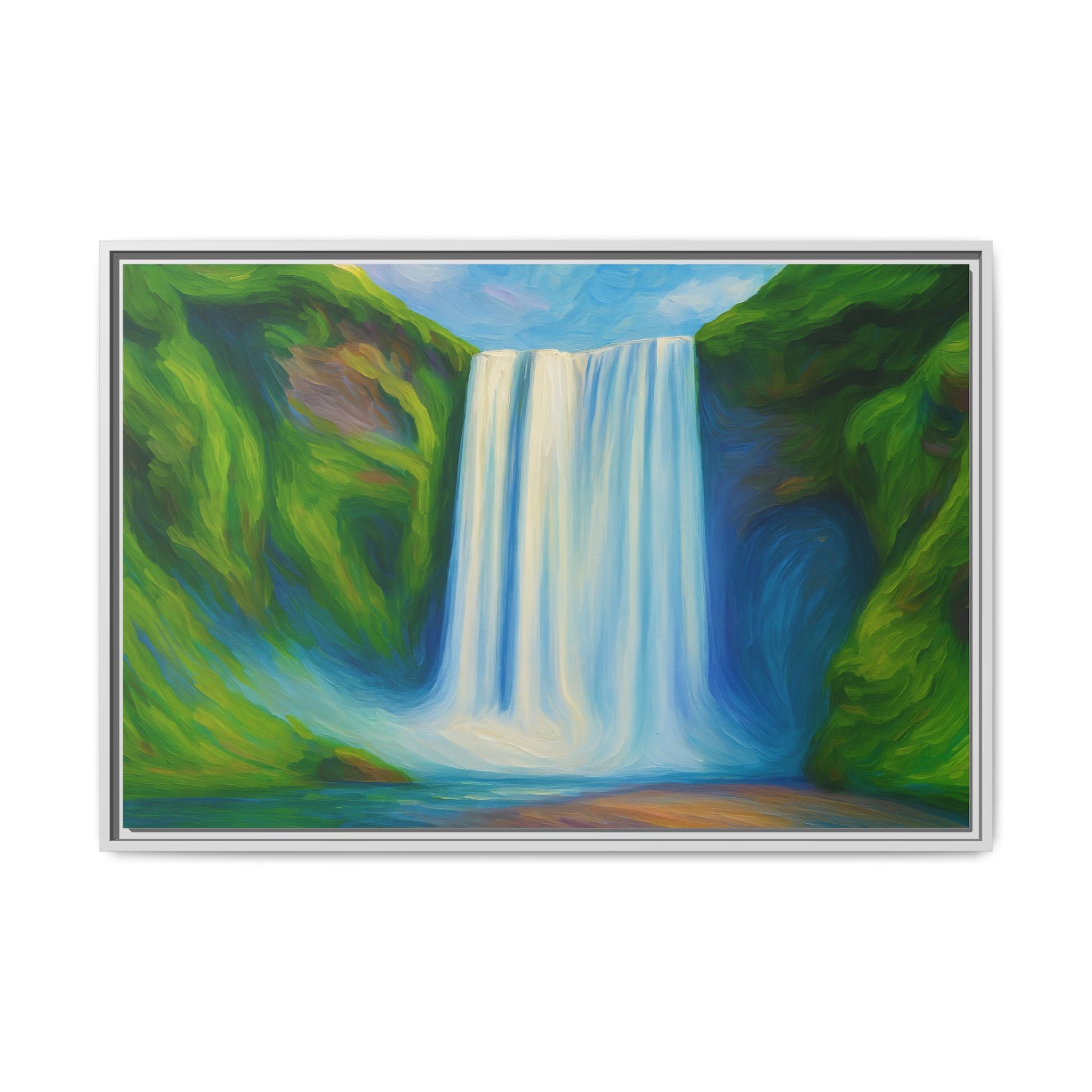Serene Waterfall 1