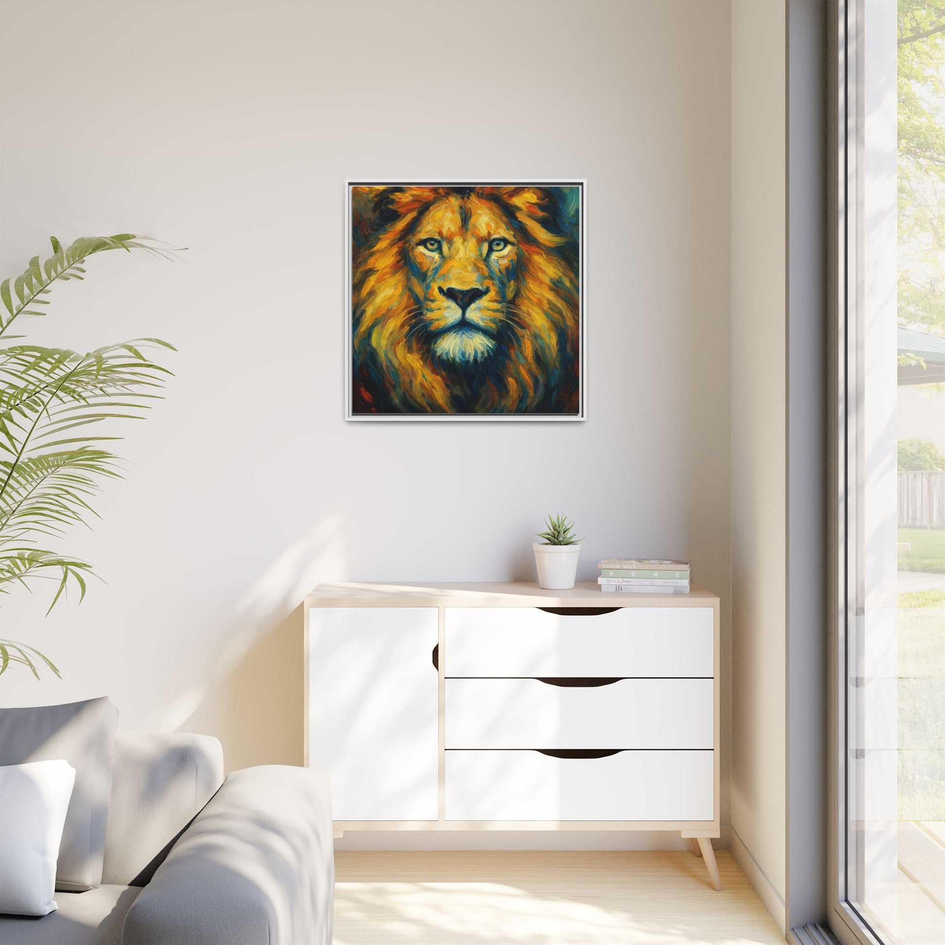 Organic Lion Stare 1