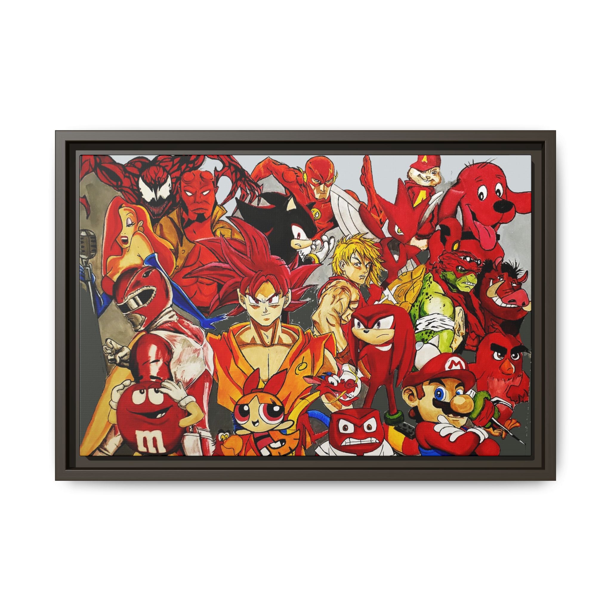 Red Childhood Characters