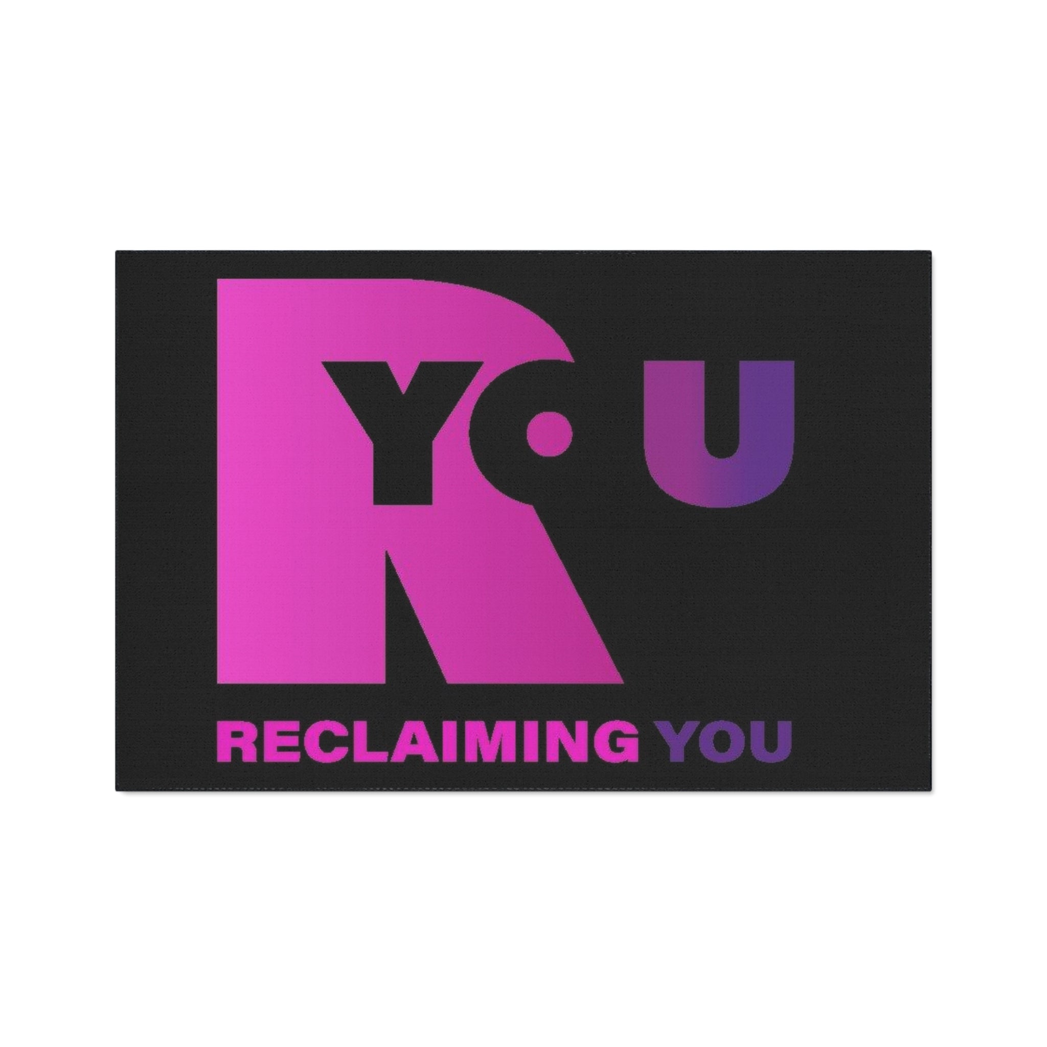 Heavy Duty Floor Mat - Empowering Style for Home, Office, Gym, Anti-Fatigue Rug, Motivational Design, Reclaiming You