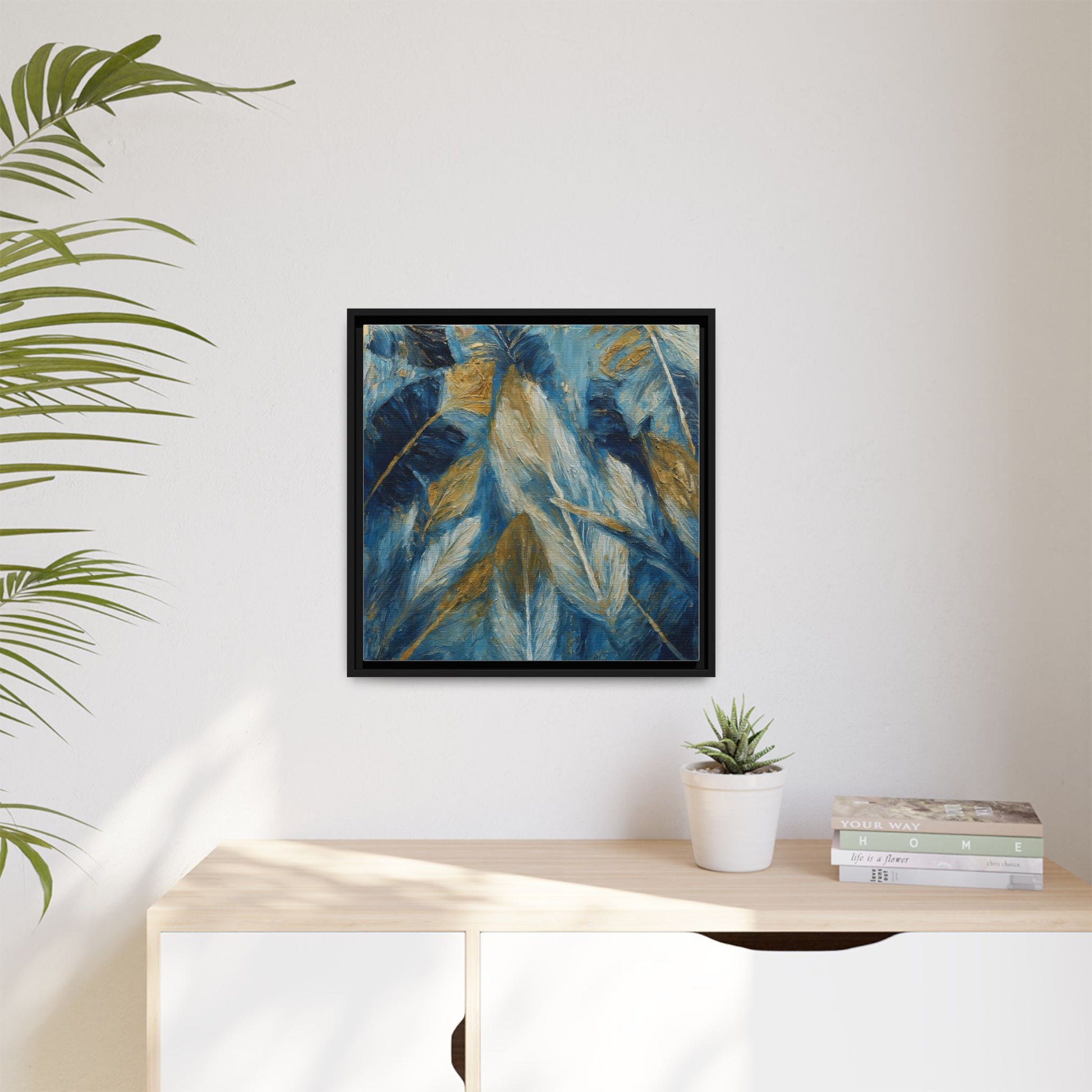 Blue Feather of Gold