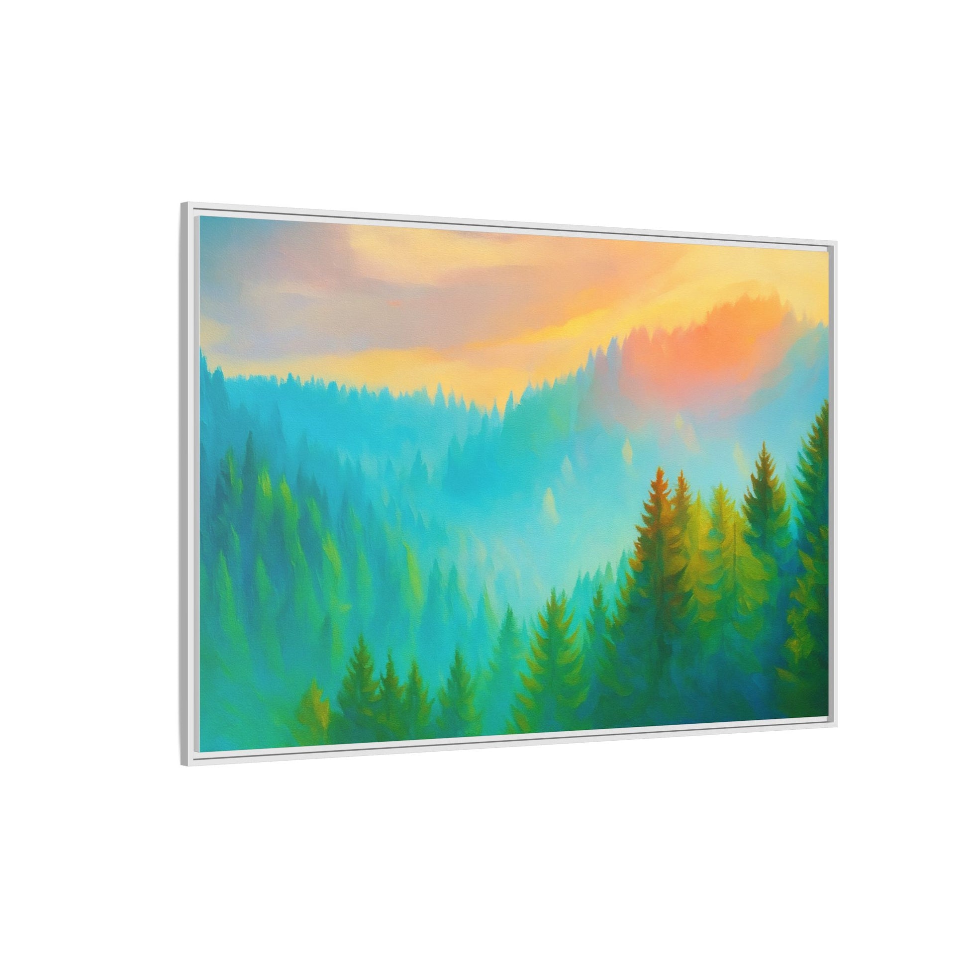 Serene Sun Forest Nature