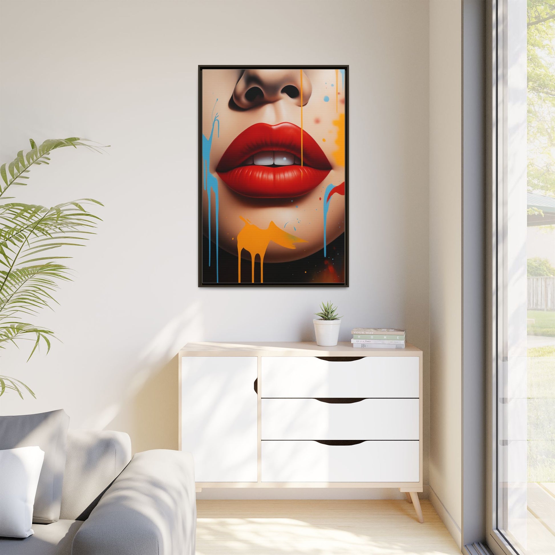 Color Drip Lips