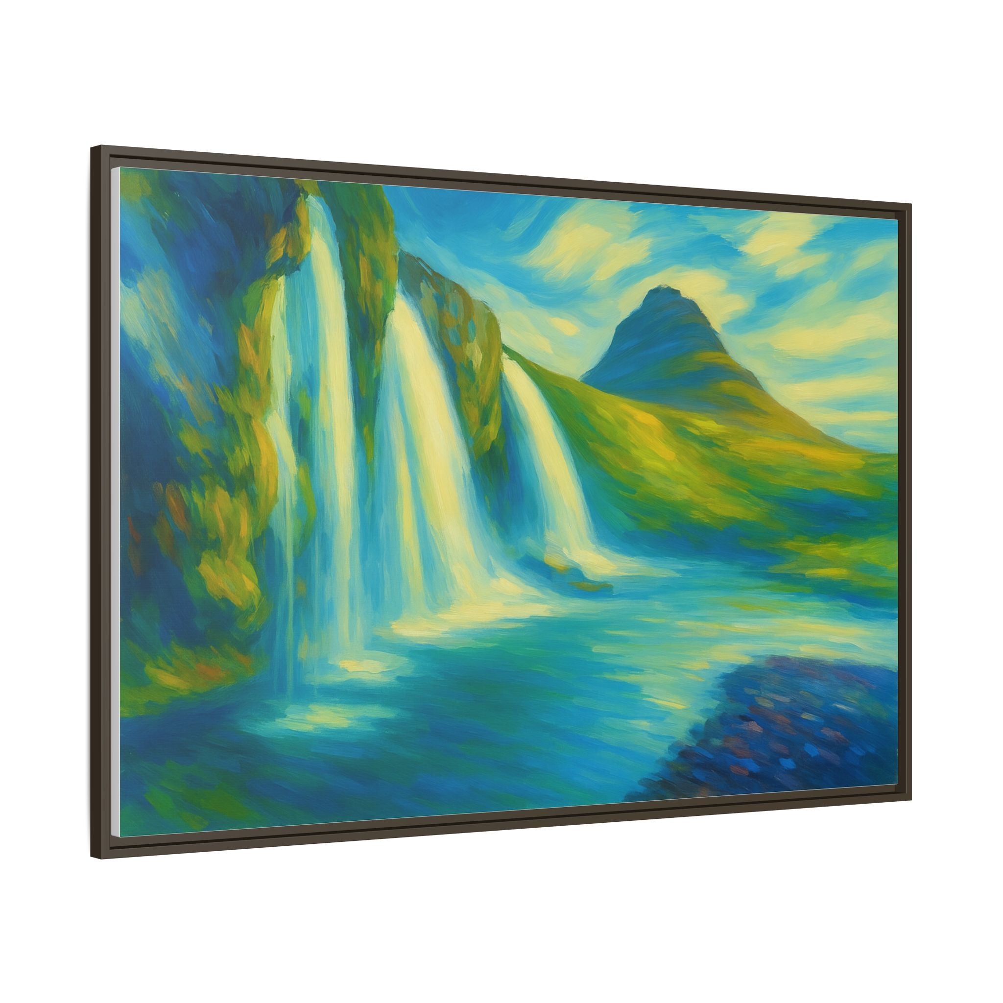 Waterfall Green Landscape