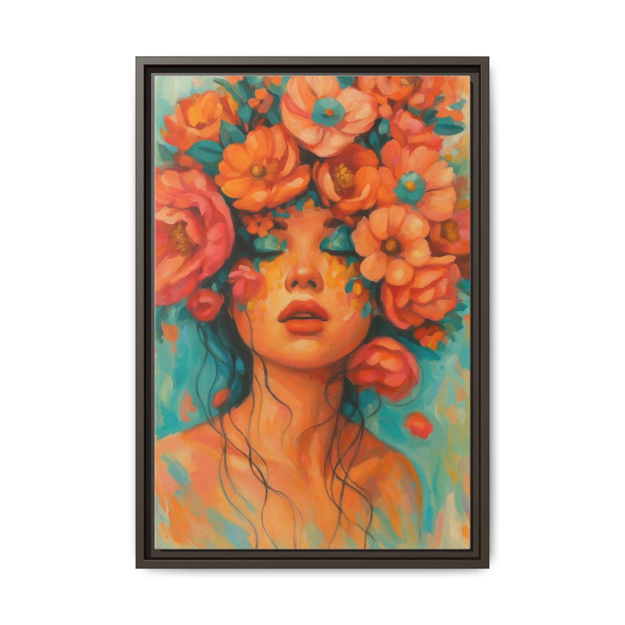 Floral Hair Pink Flowers