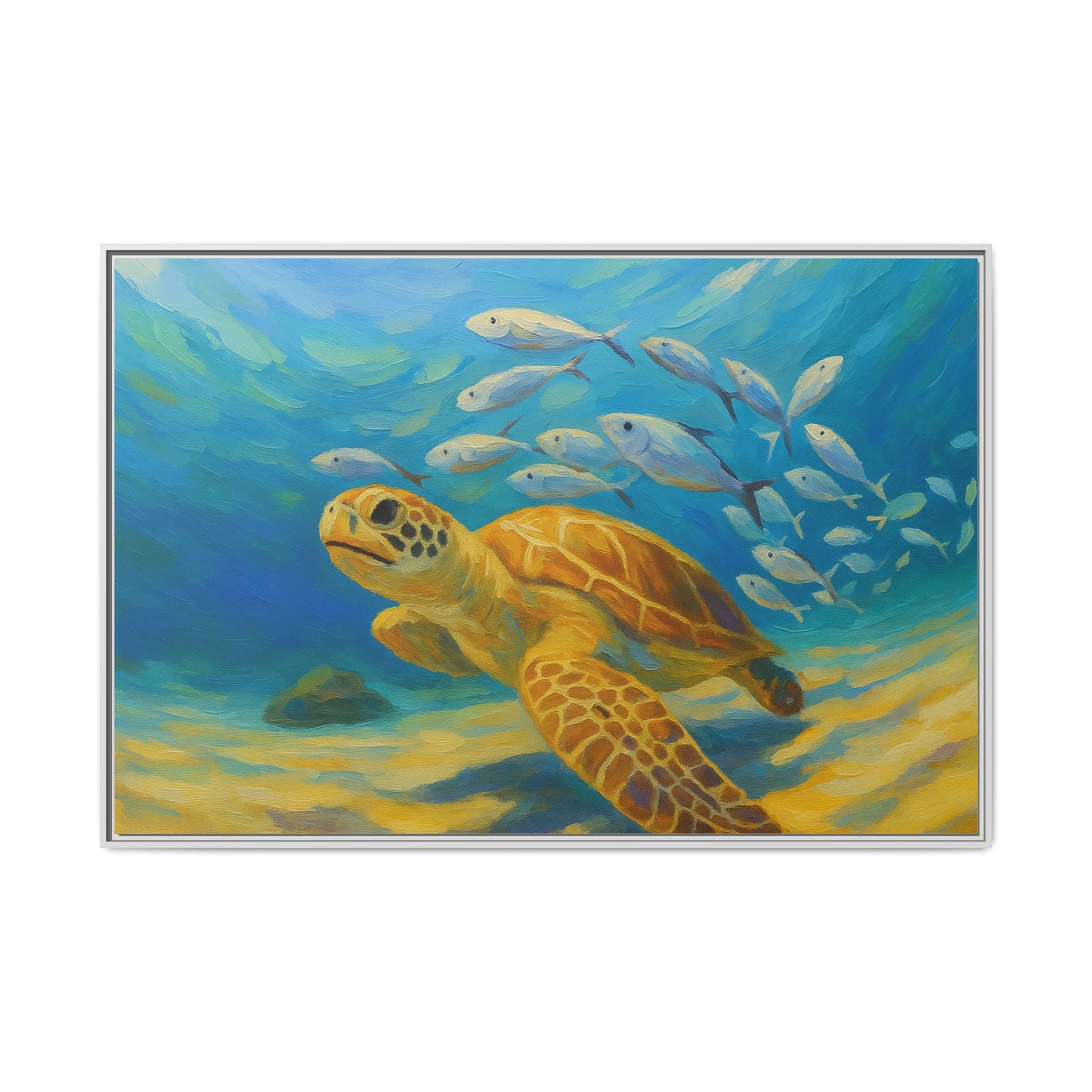 Underwater Sea Turtle life