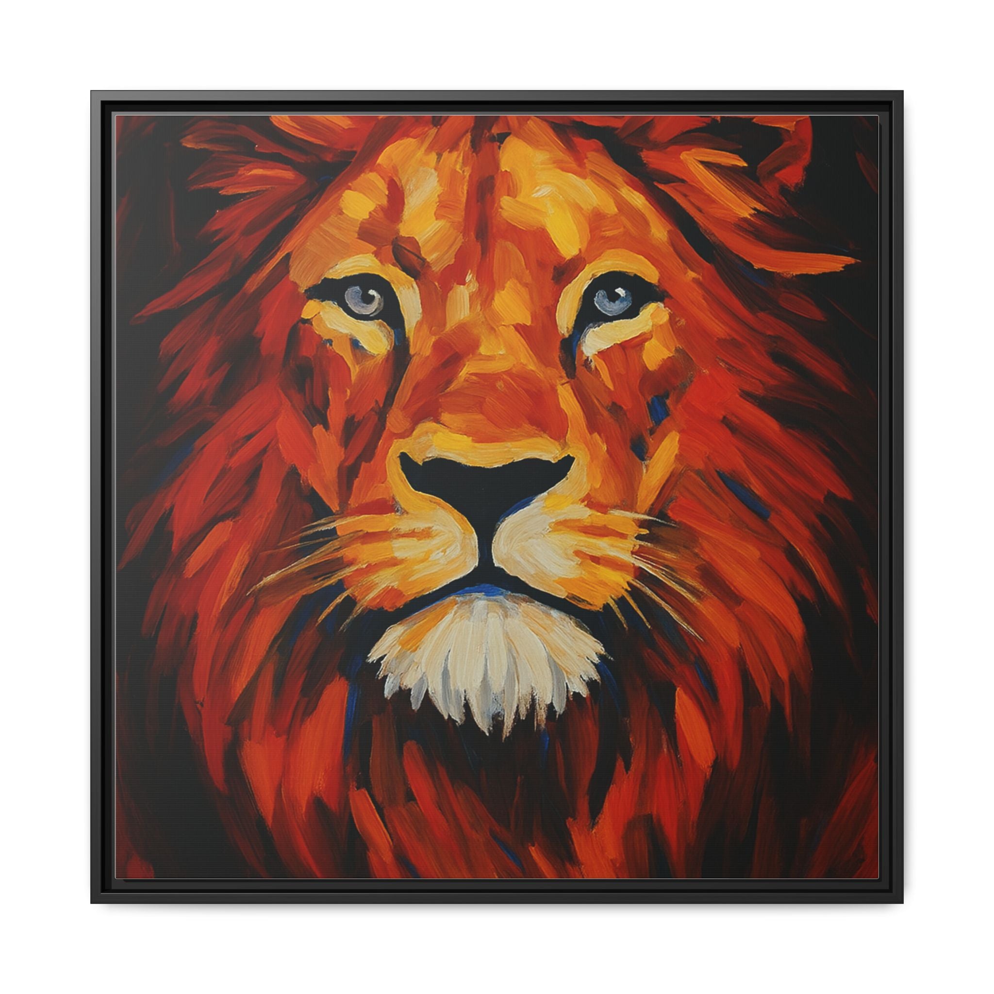 Orange Red Lion 1