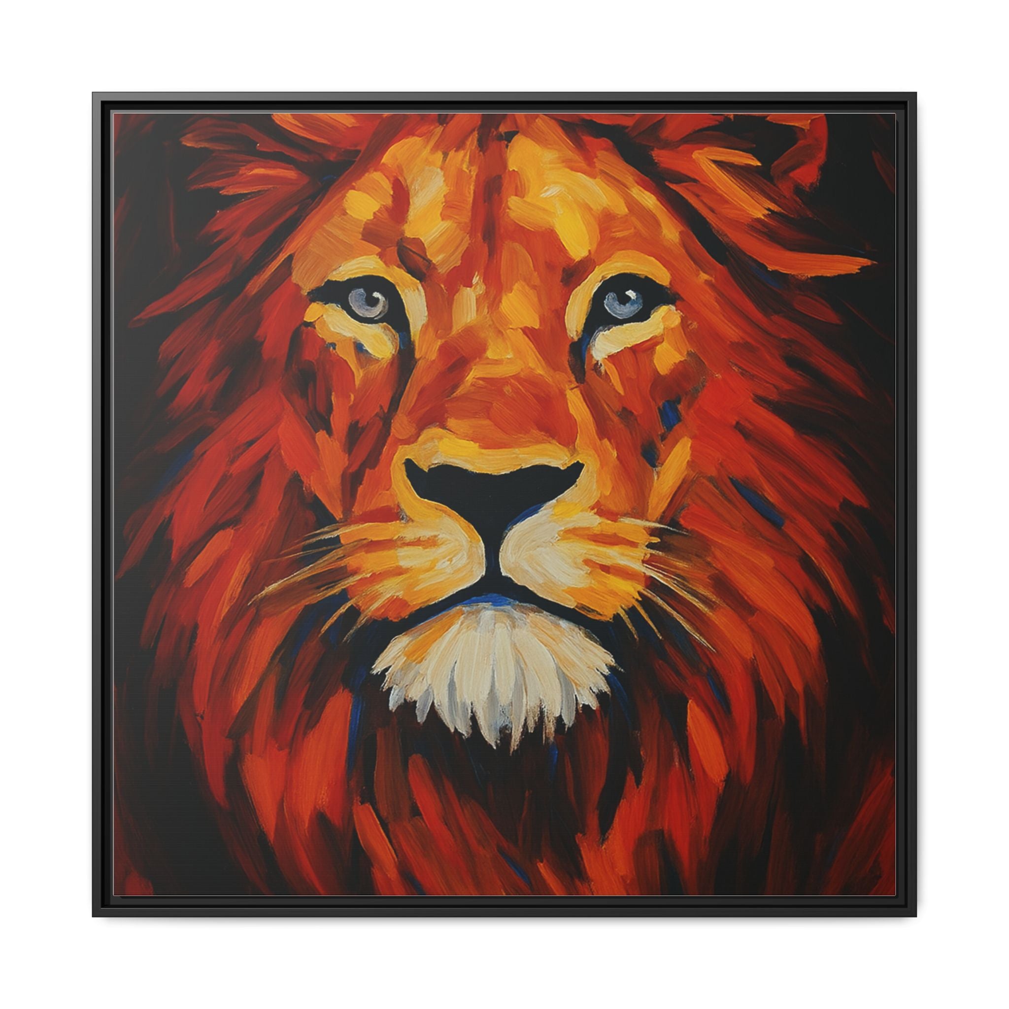 Orange Red Lion 1