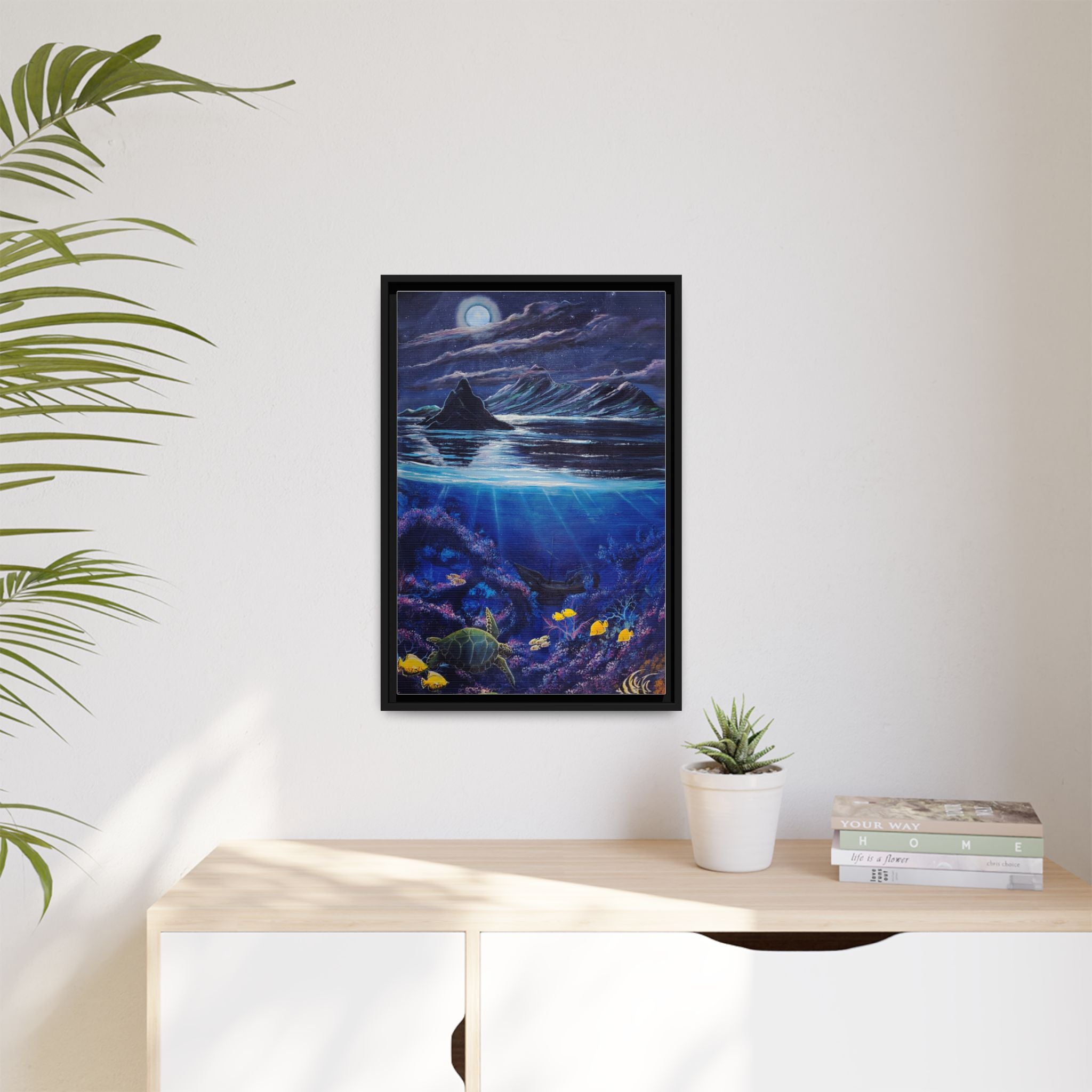 Dark Underwater Serenity