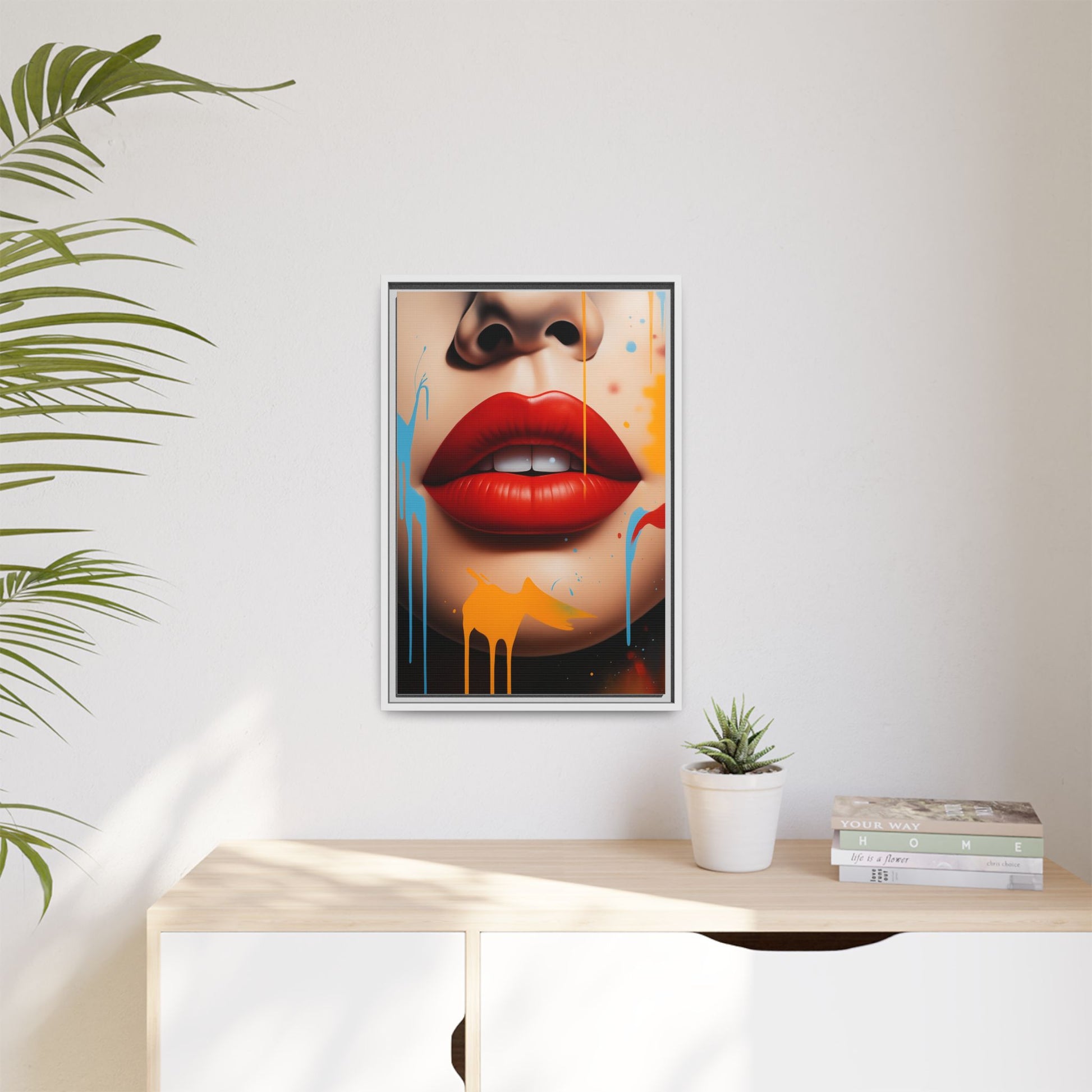 Color Drip Lips