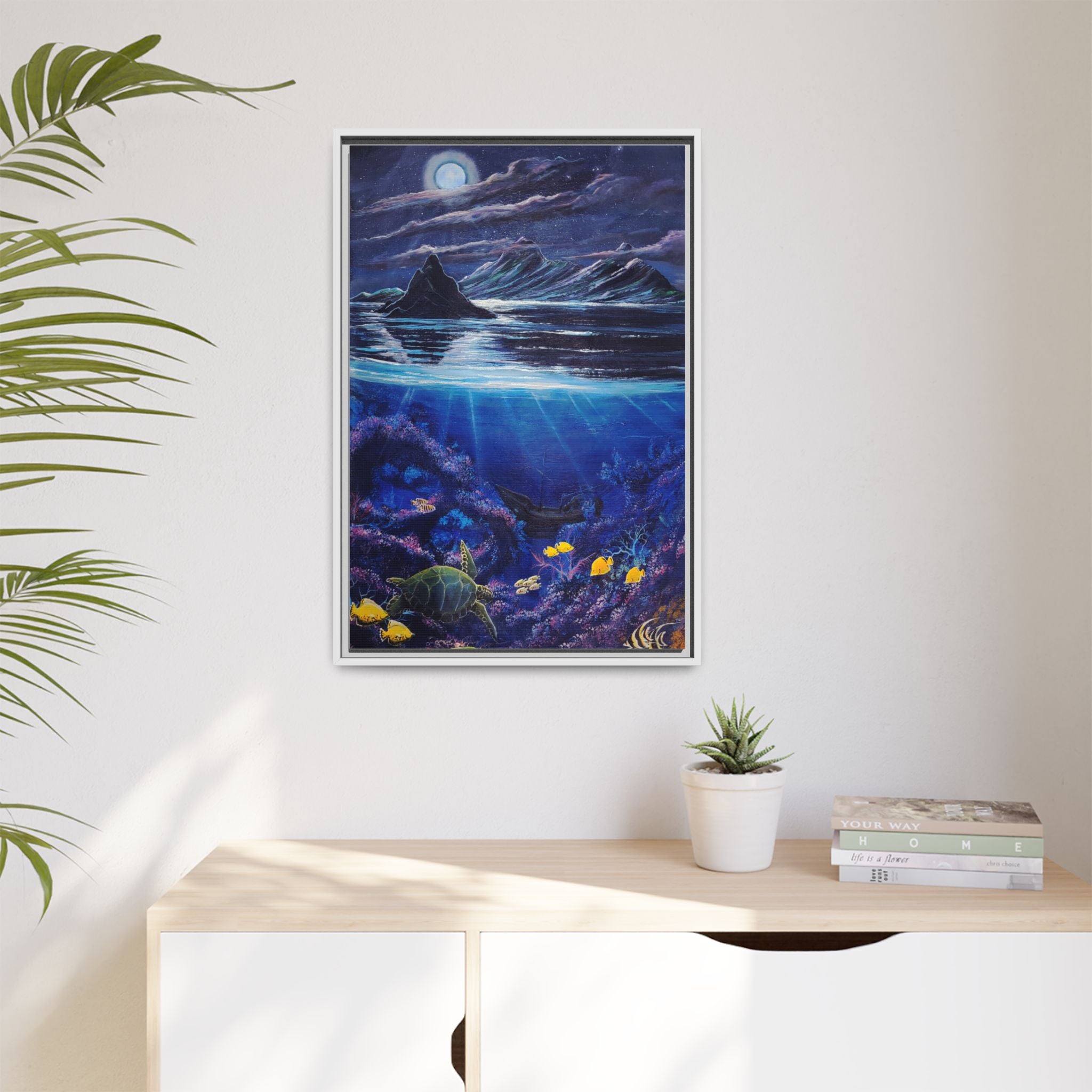 Dark Underwater Serenity