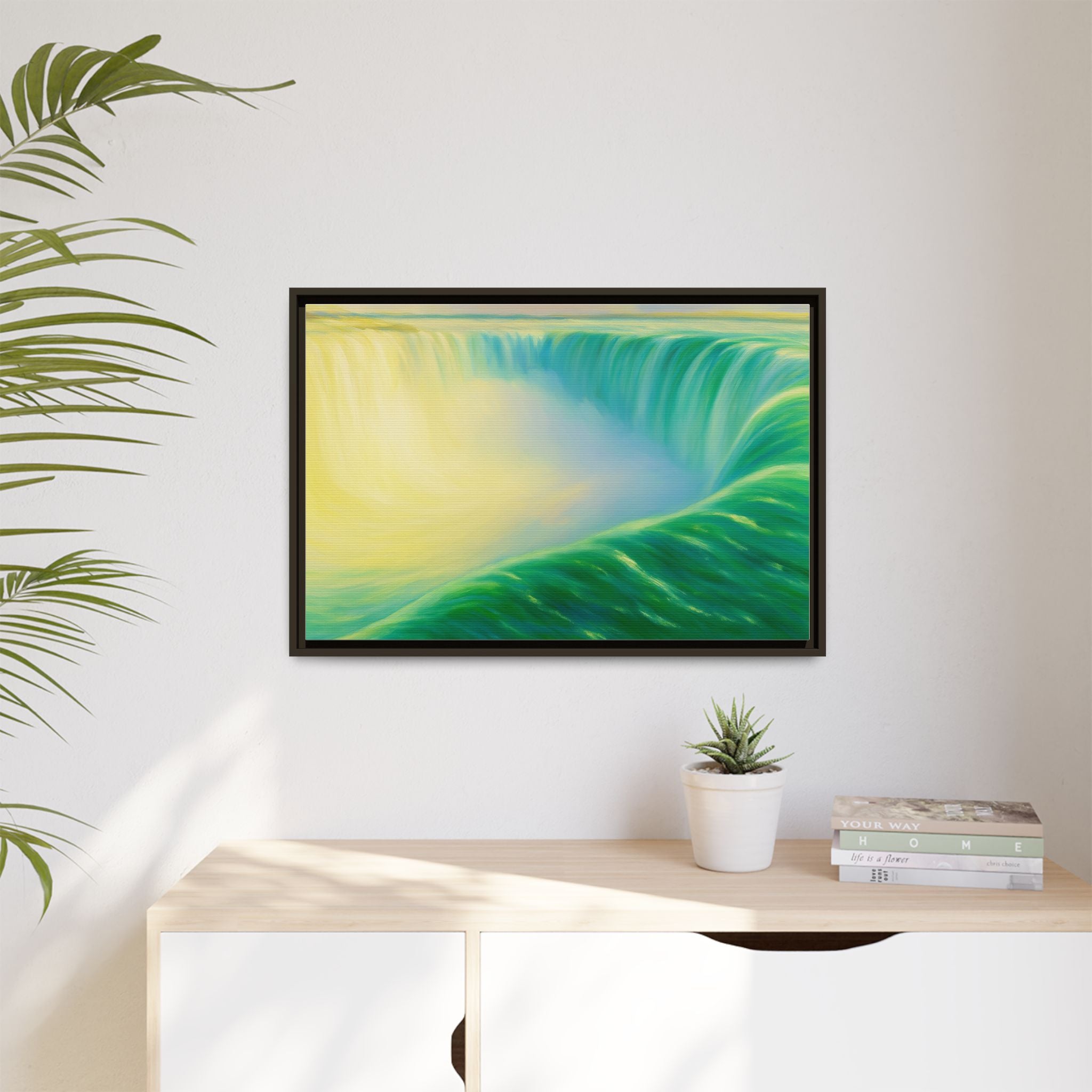 Nature Serene Waterfall