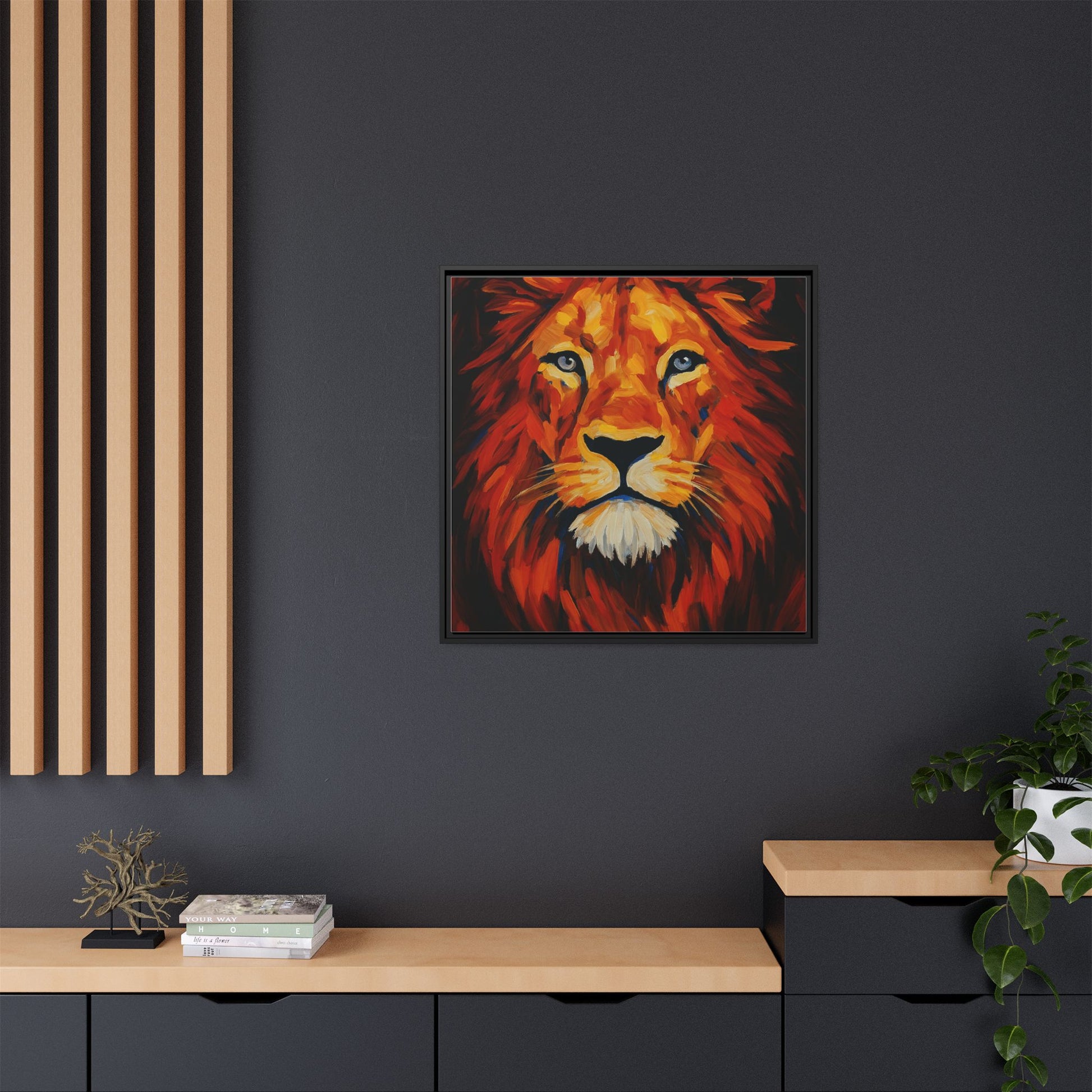 Orange Red Lion 1