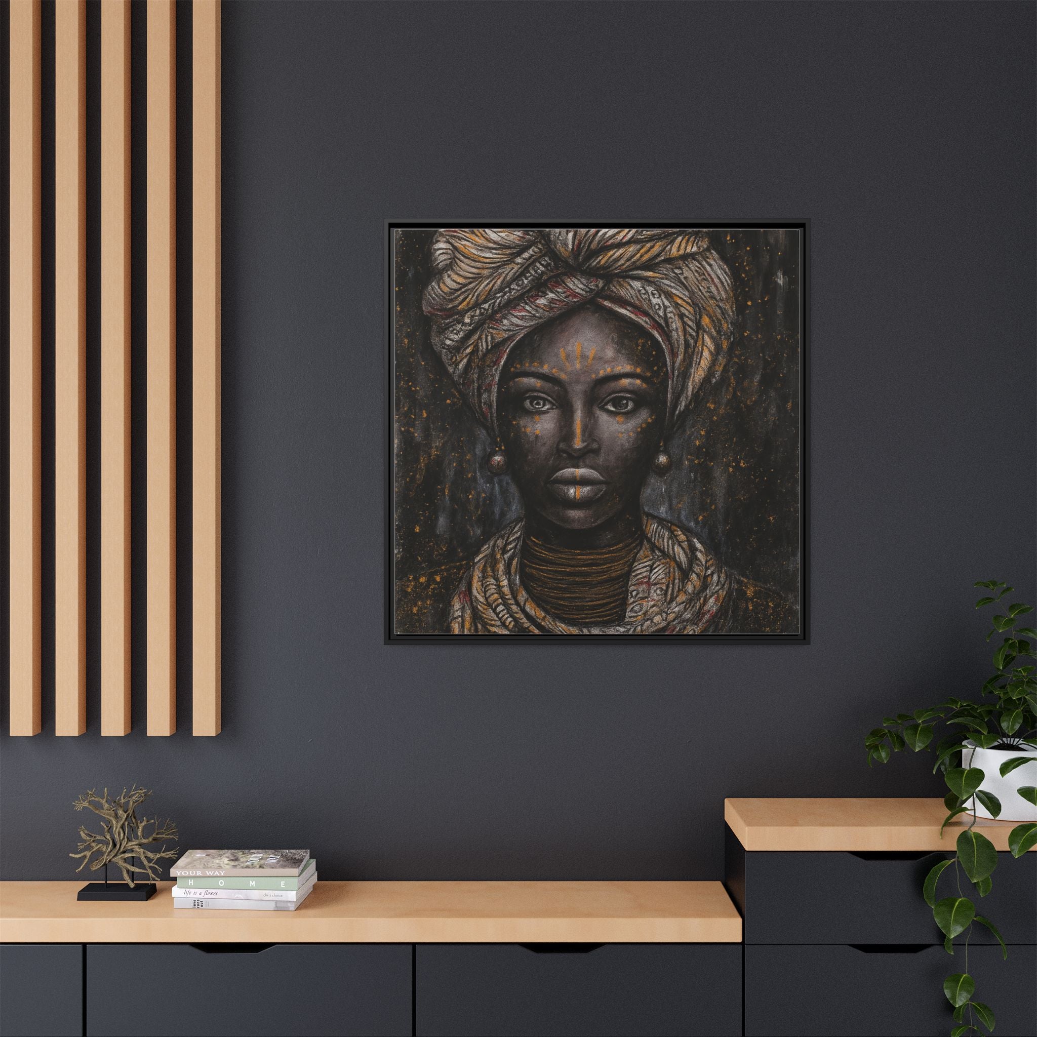 Artistic African Lady