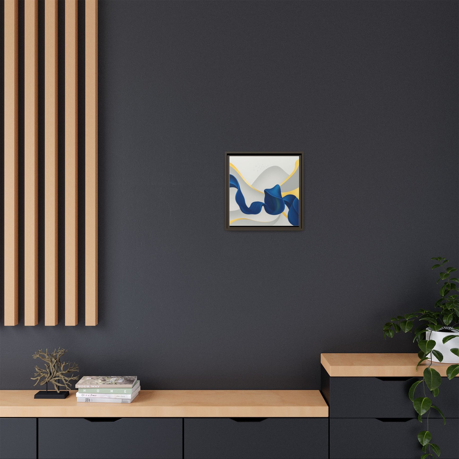 Stylish Blue Twist