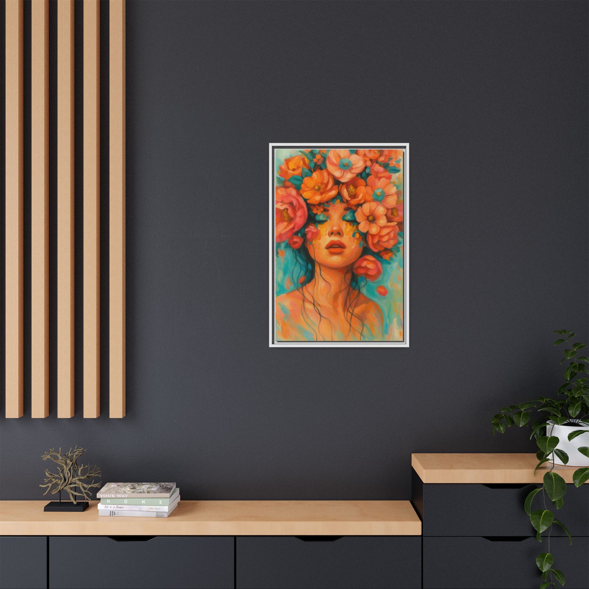 Floral Hair Pink Flowers