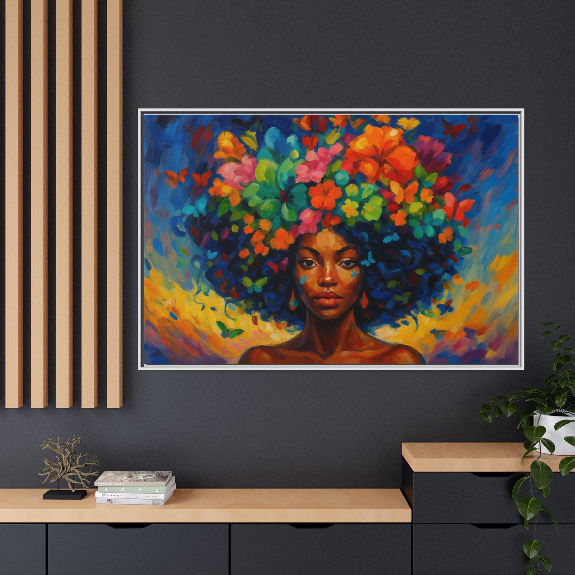 Garden Afro Crown