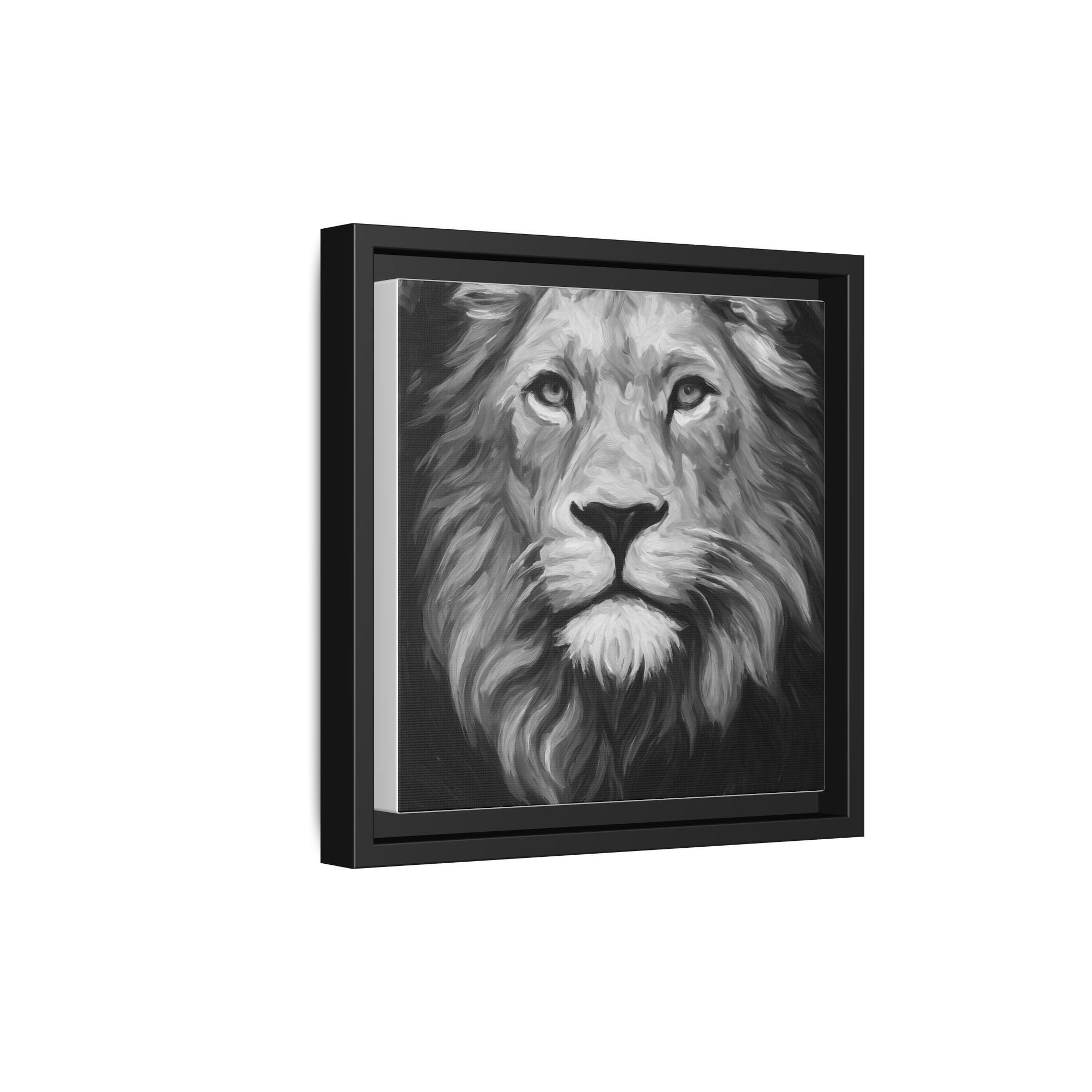 Black and White Lion 1