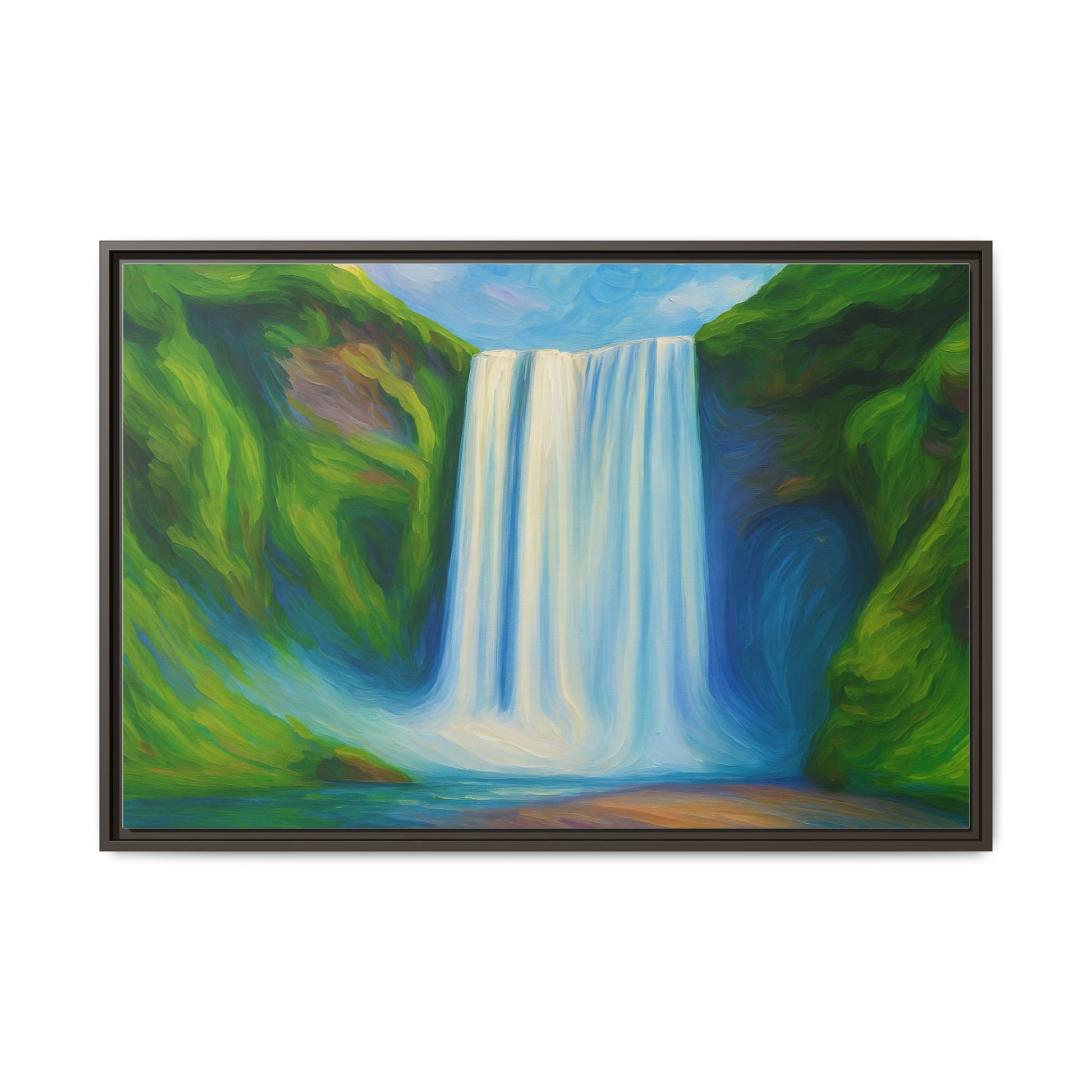 Serene Waterfall 1