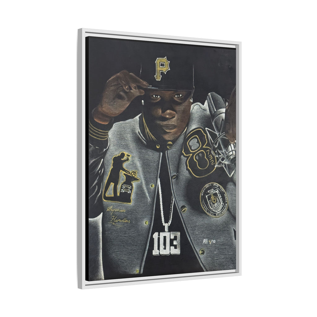 Canvas Looking in the Mirror Wall Art