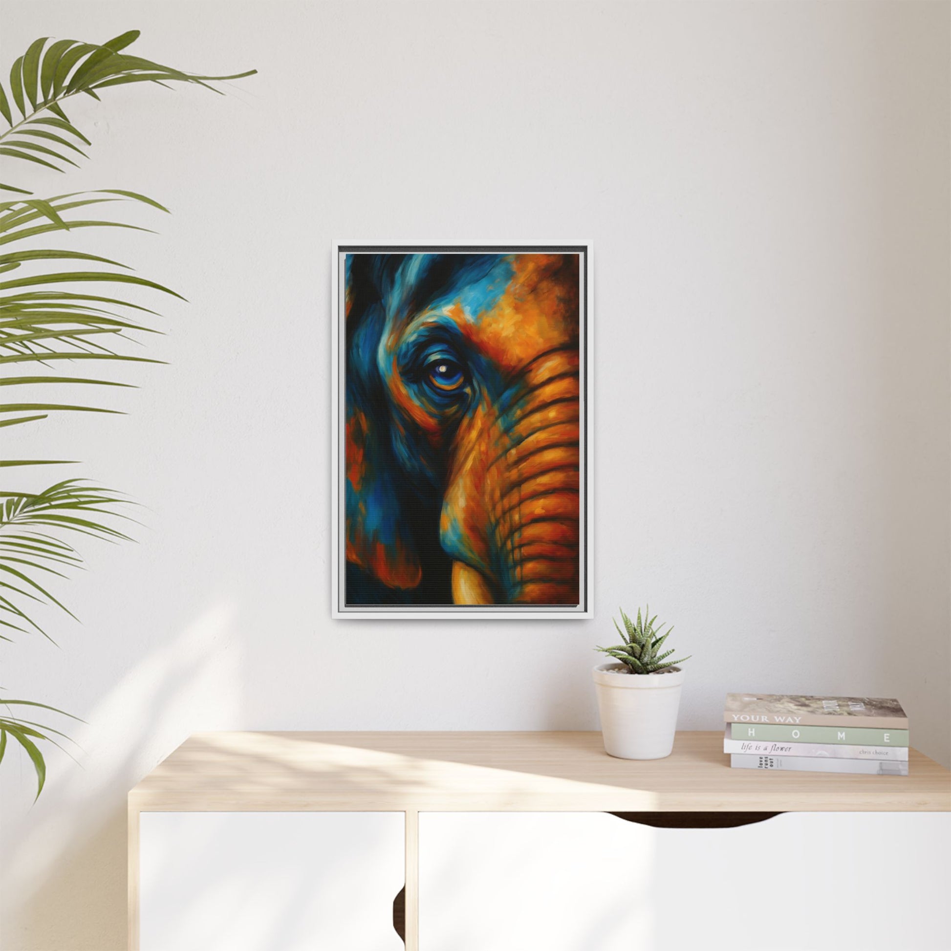 Majestic Elephant Gaze