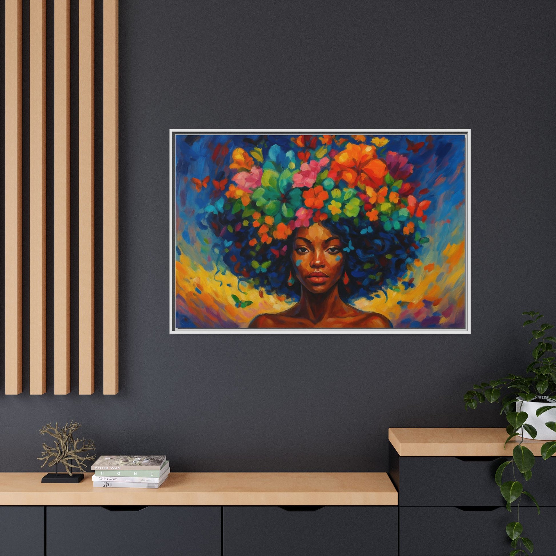 Garden Afro Crown