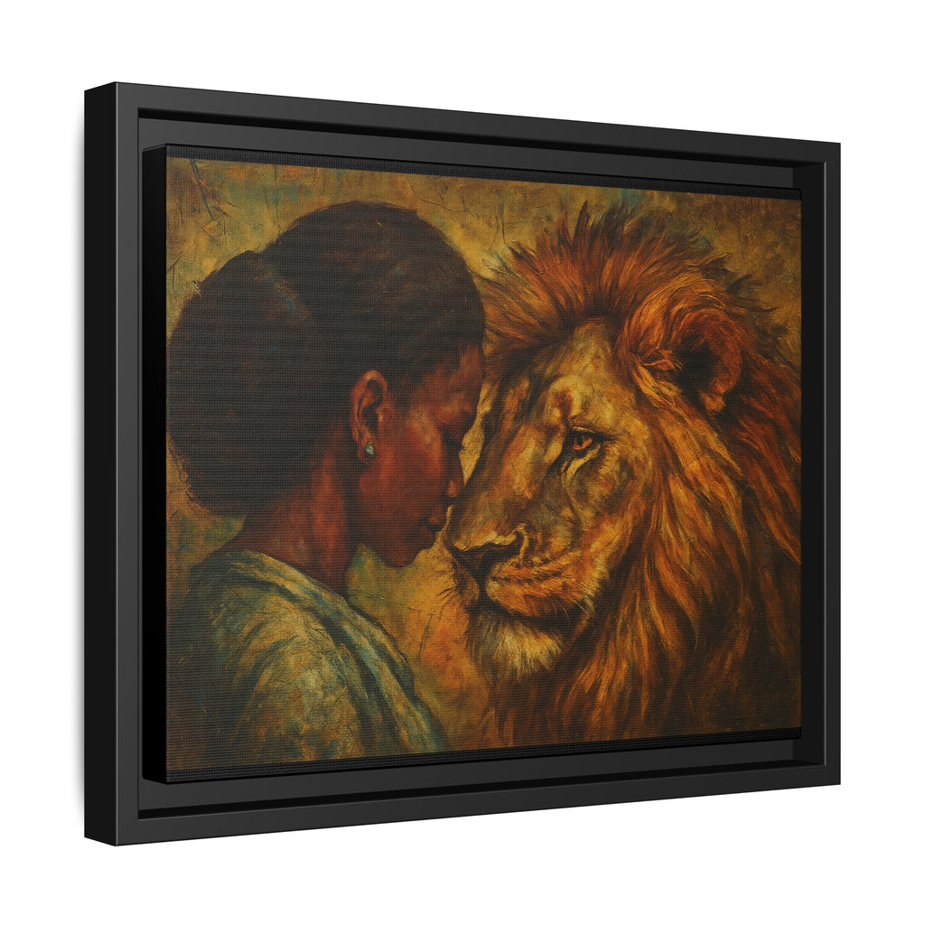 Lion and Woman