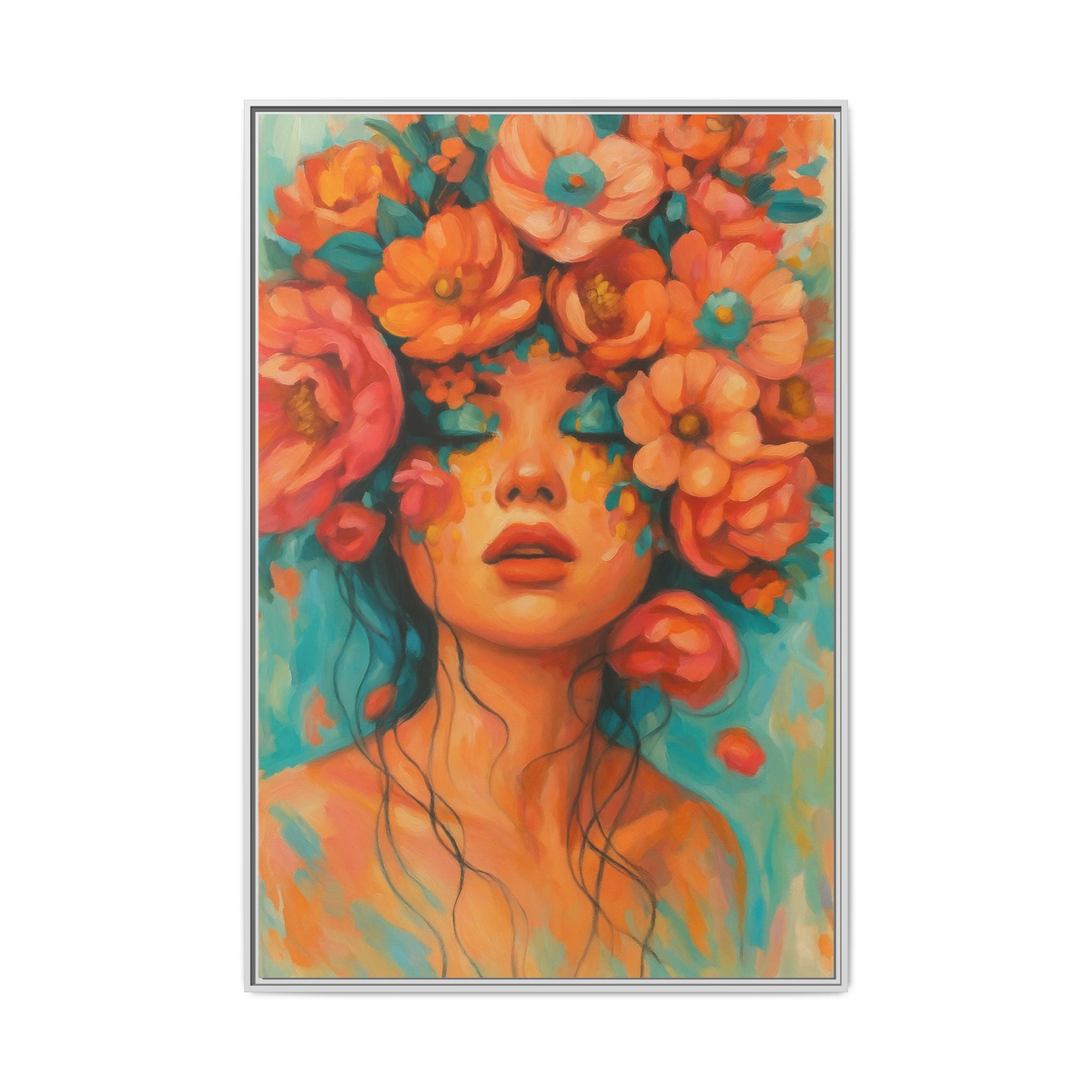 Floral Hair Pink Flowers