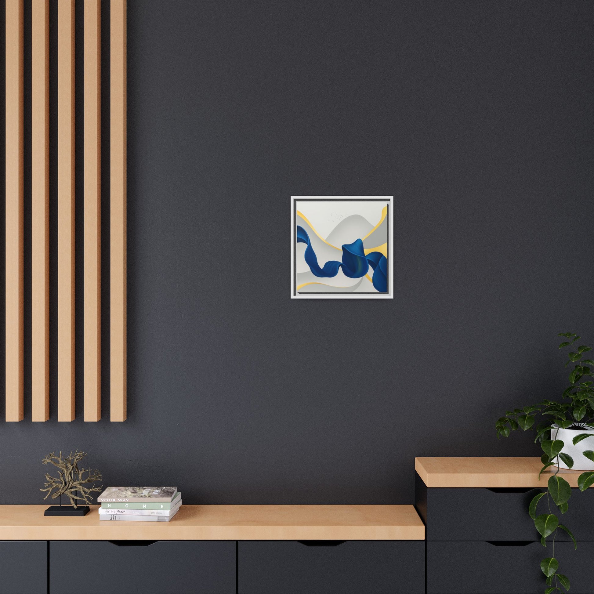 Stylish Blue Twist
