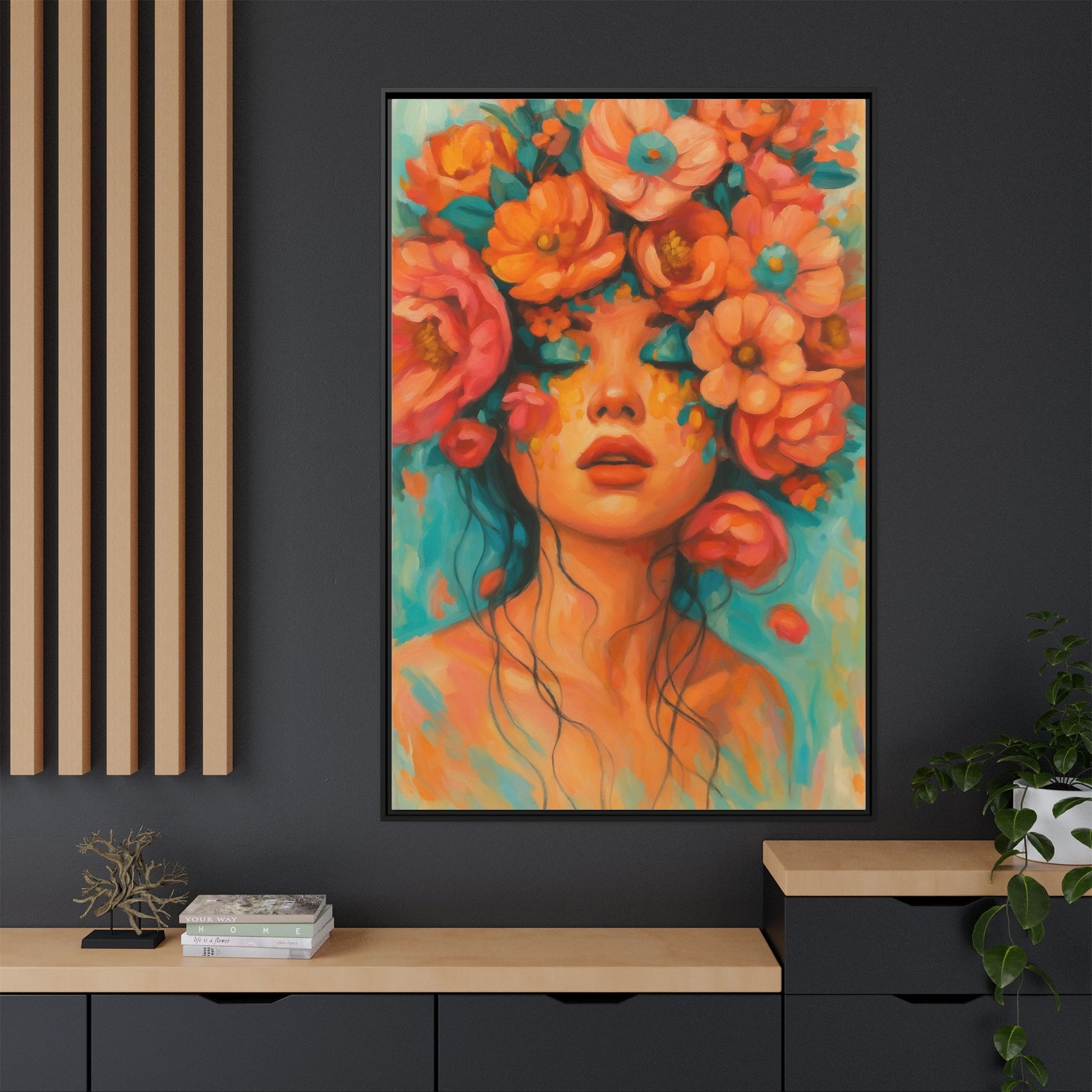 Floral Hair Pink Flowers