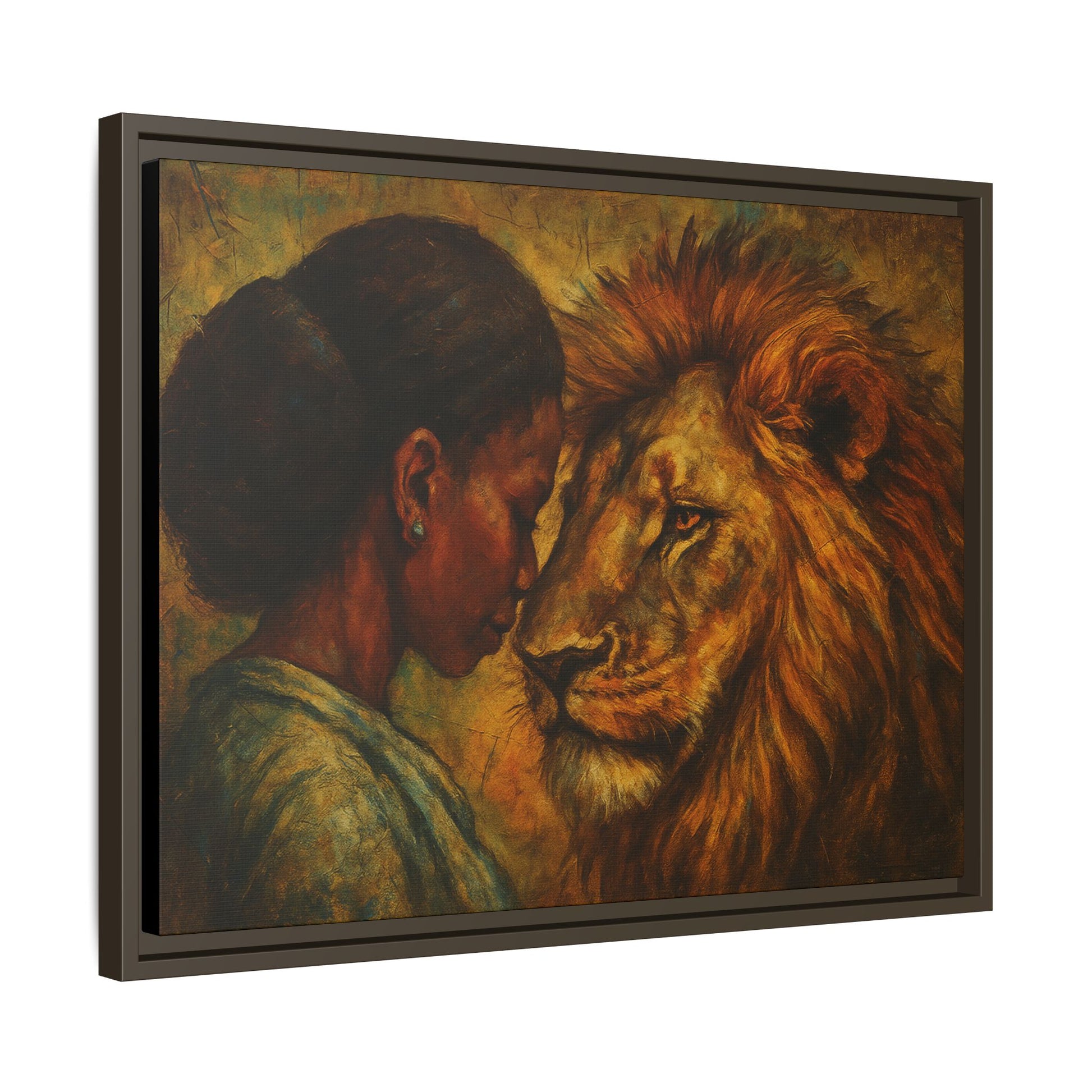 Lion and Woman