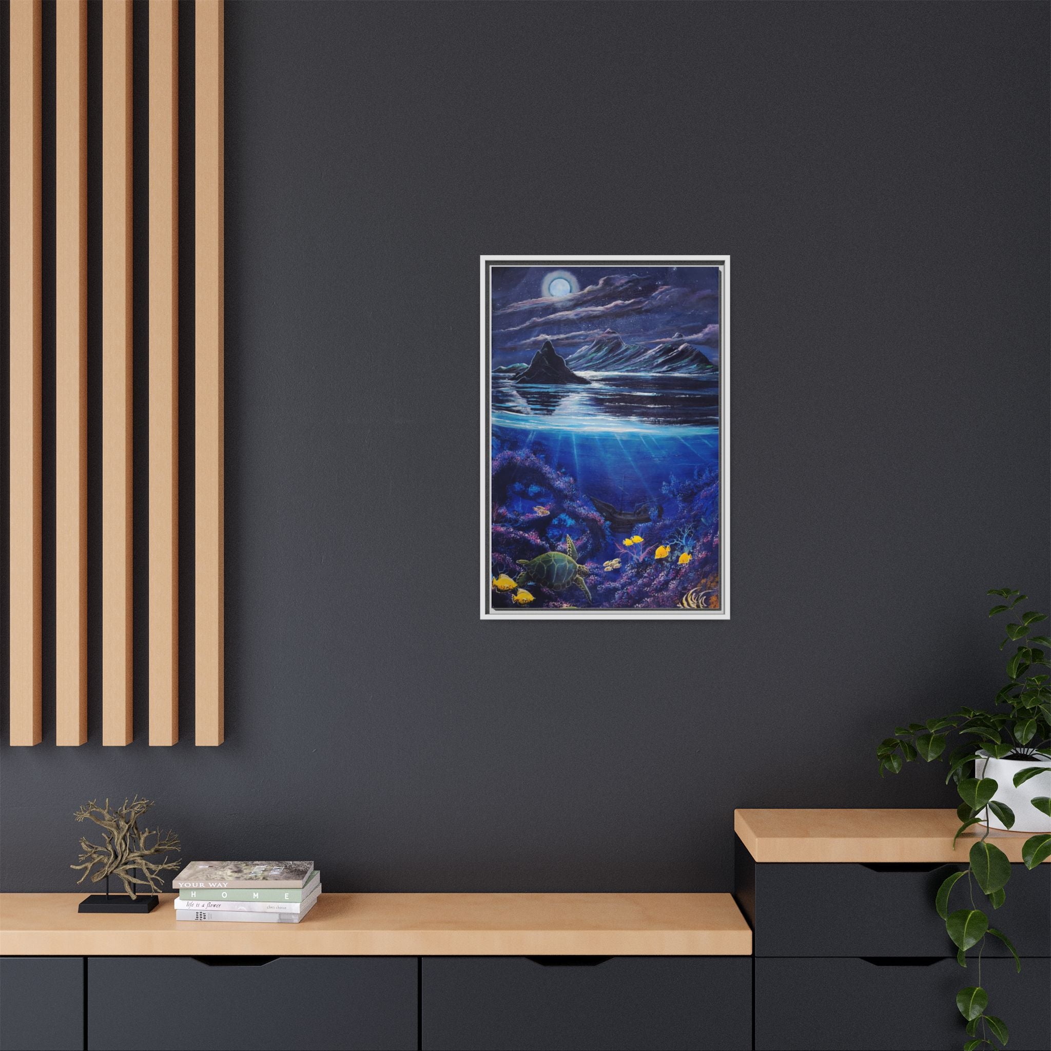 Dark Underwater Serenity