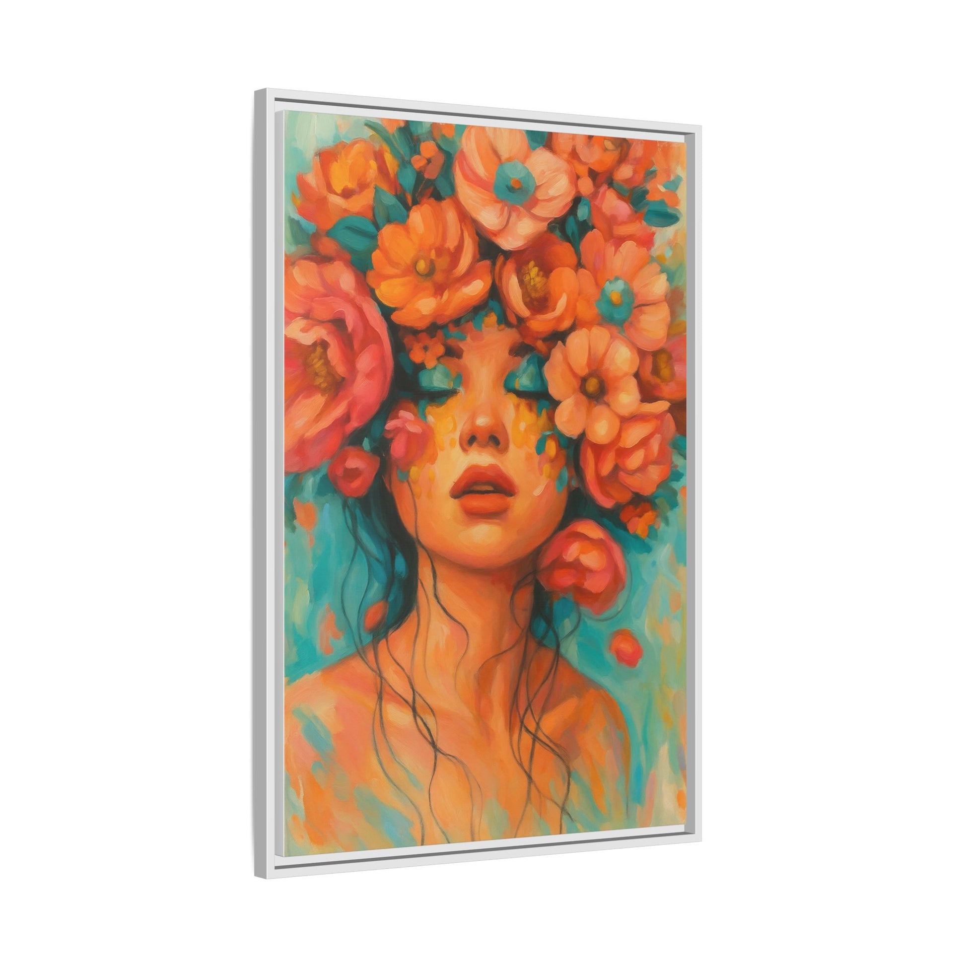 Floral Hair Pink Flowers