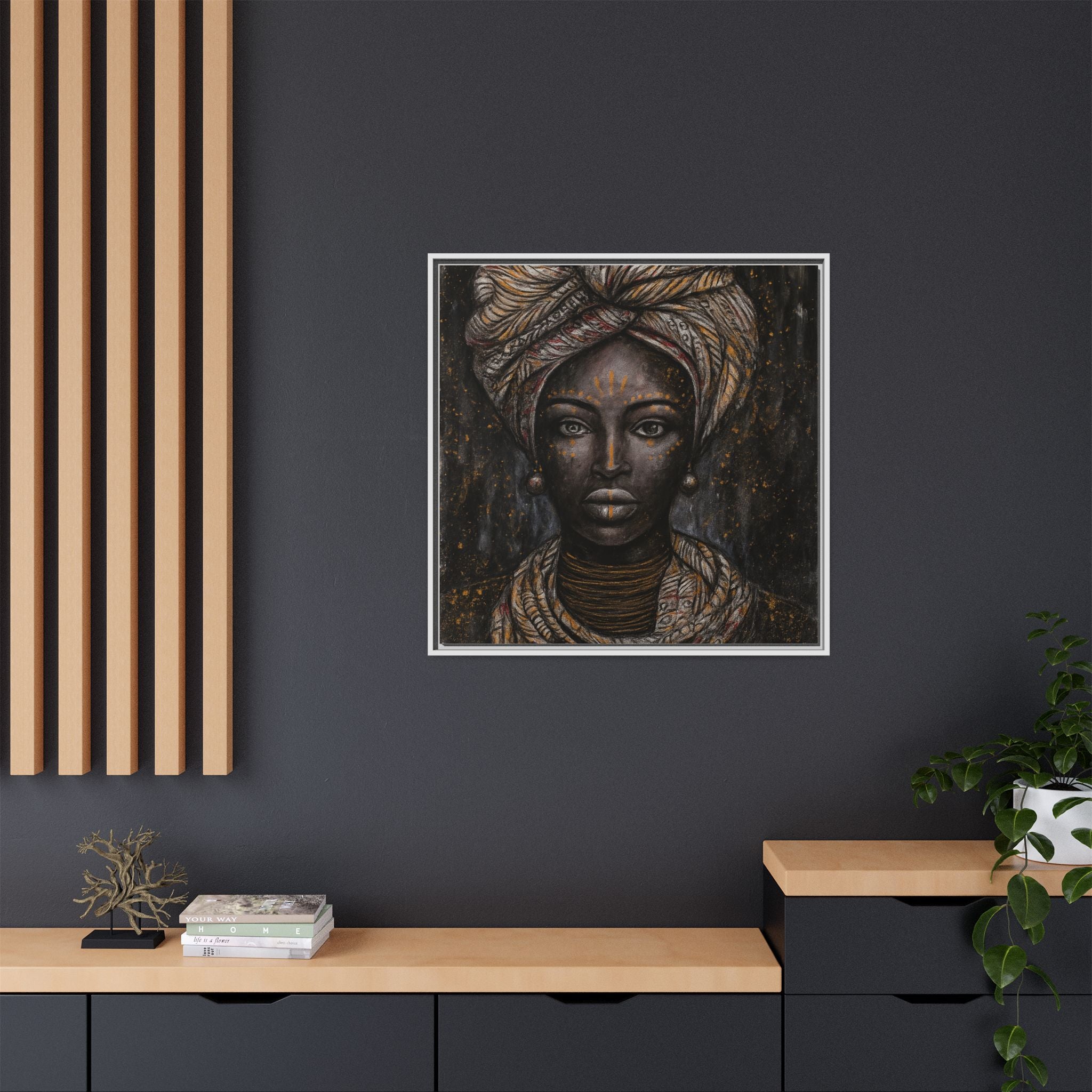 Artistic African Lady