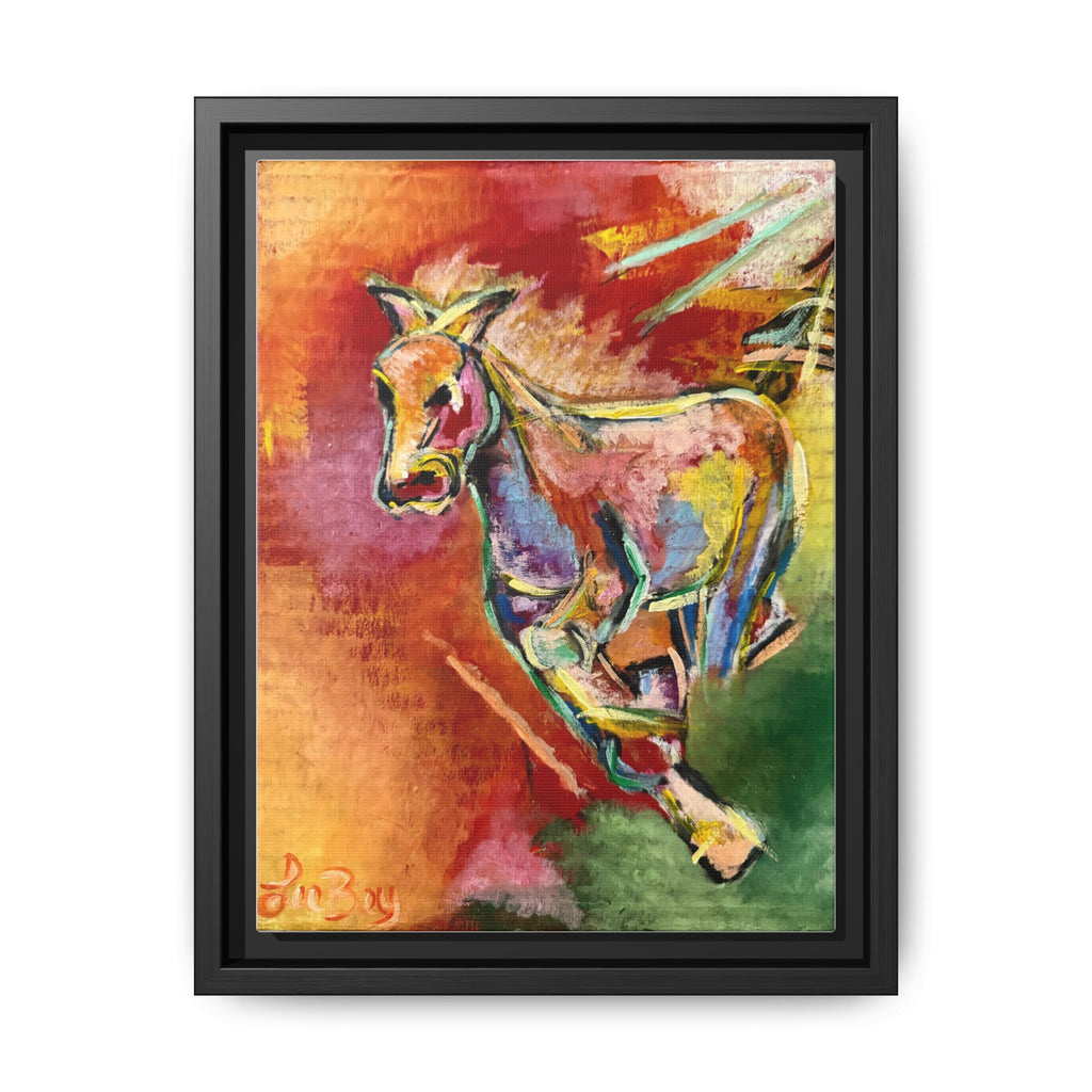 Horse Equine Color Burst