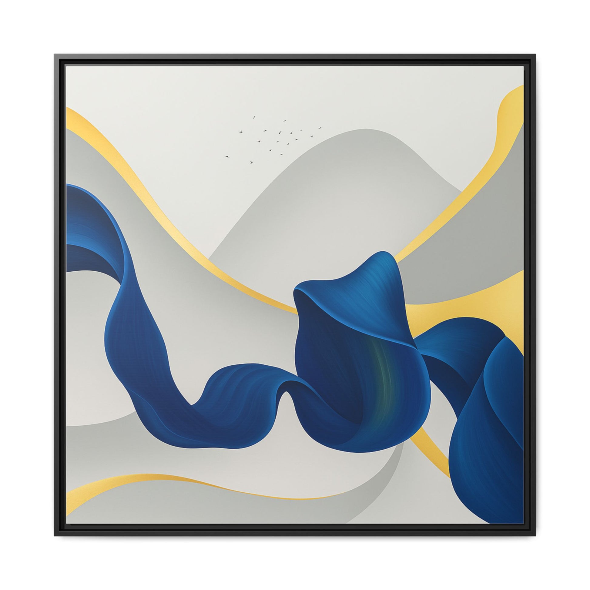 Stylish Blue Twist