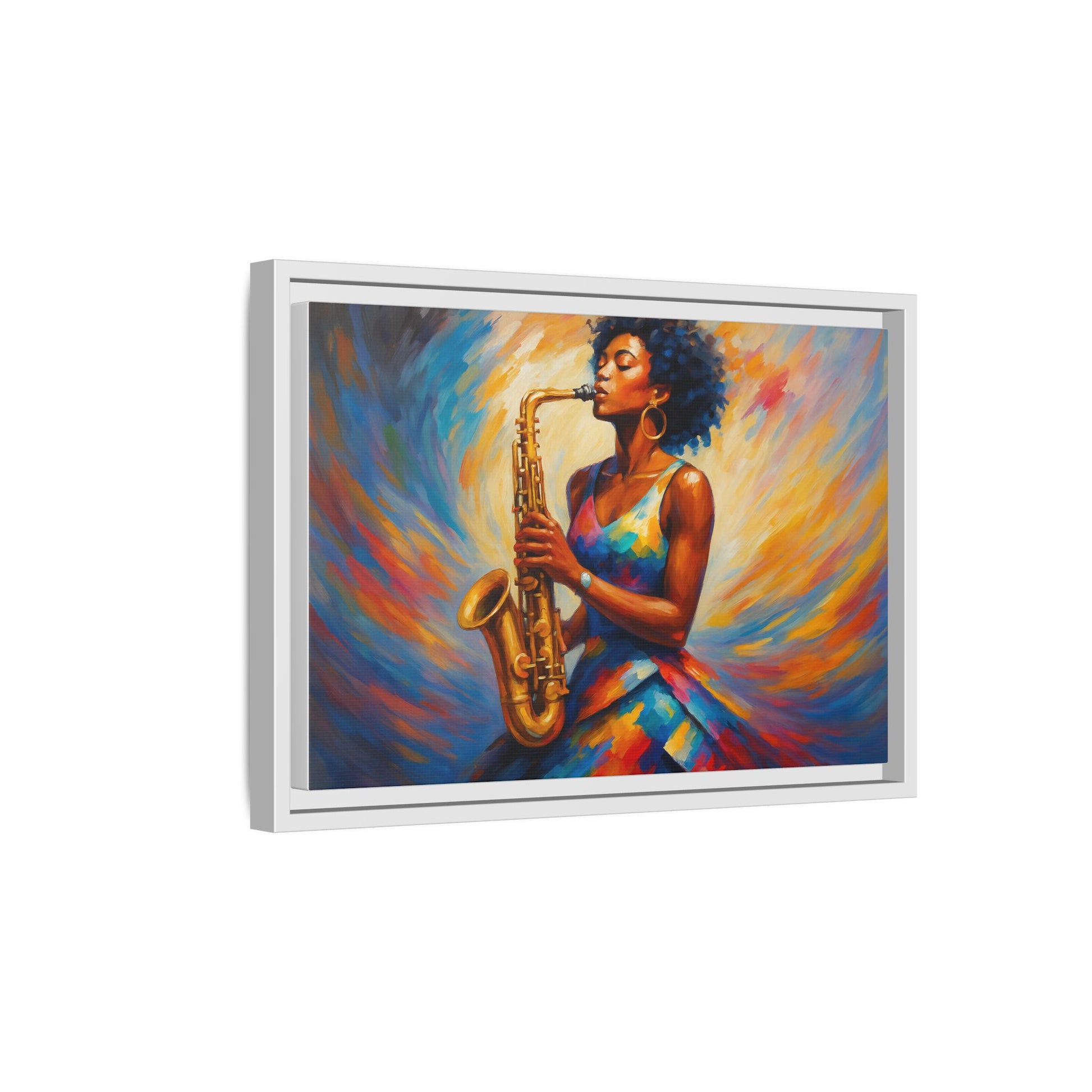 Vibrant Jazzy Lady