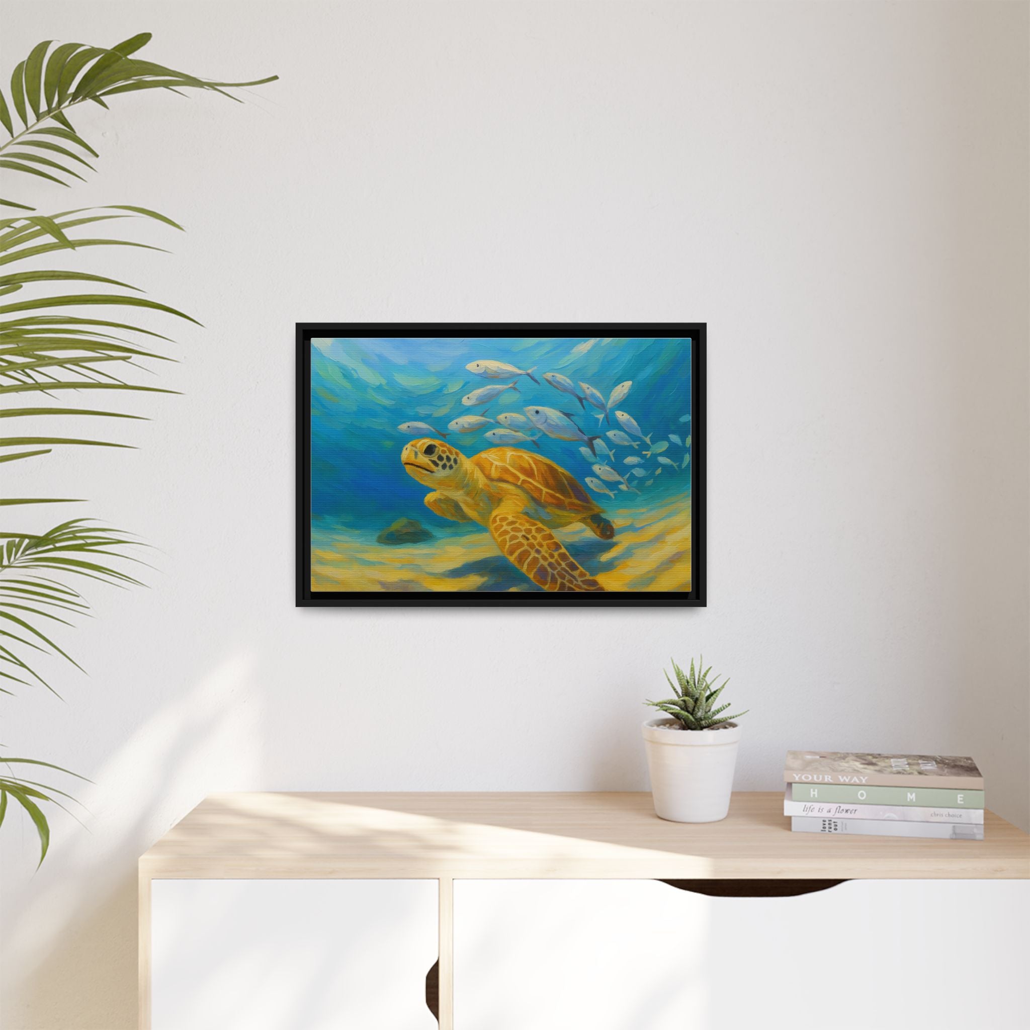 Underwater Sea Turtle life