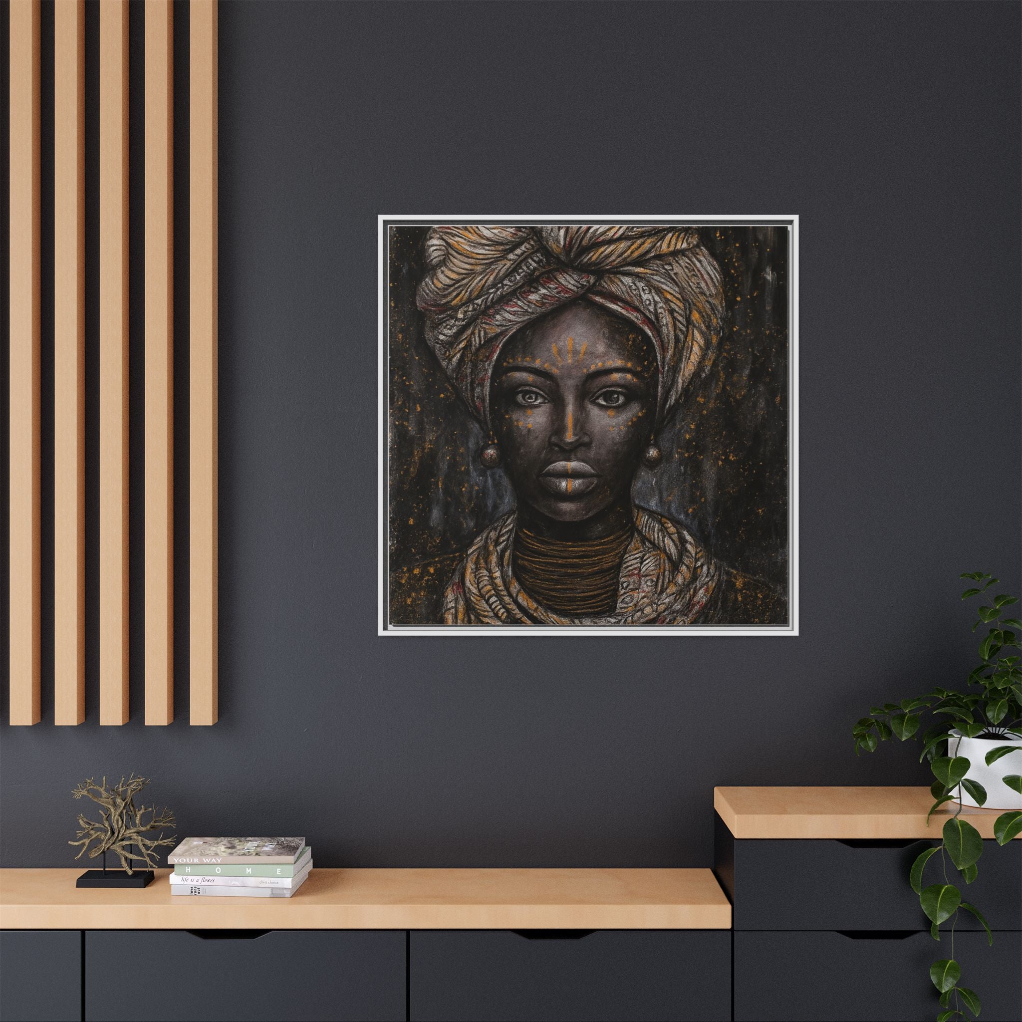 Artistic African Lady