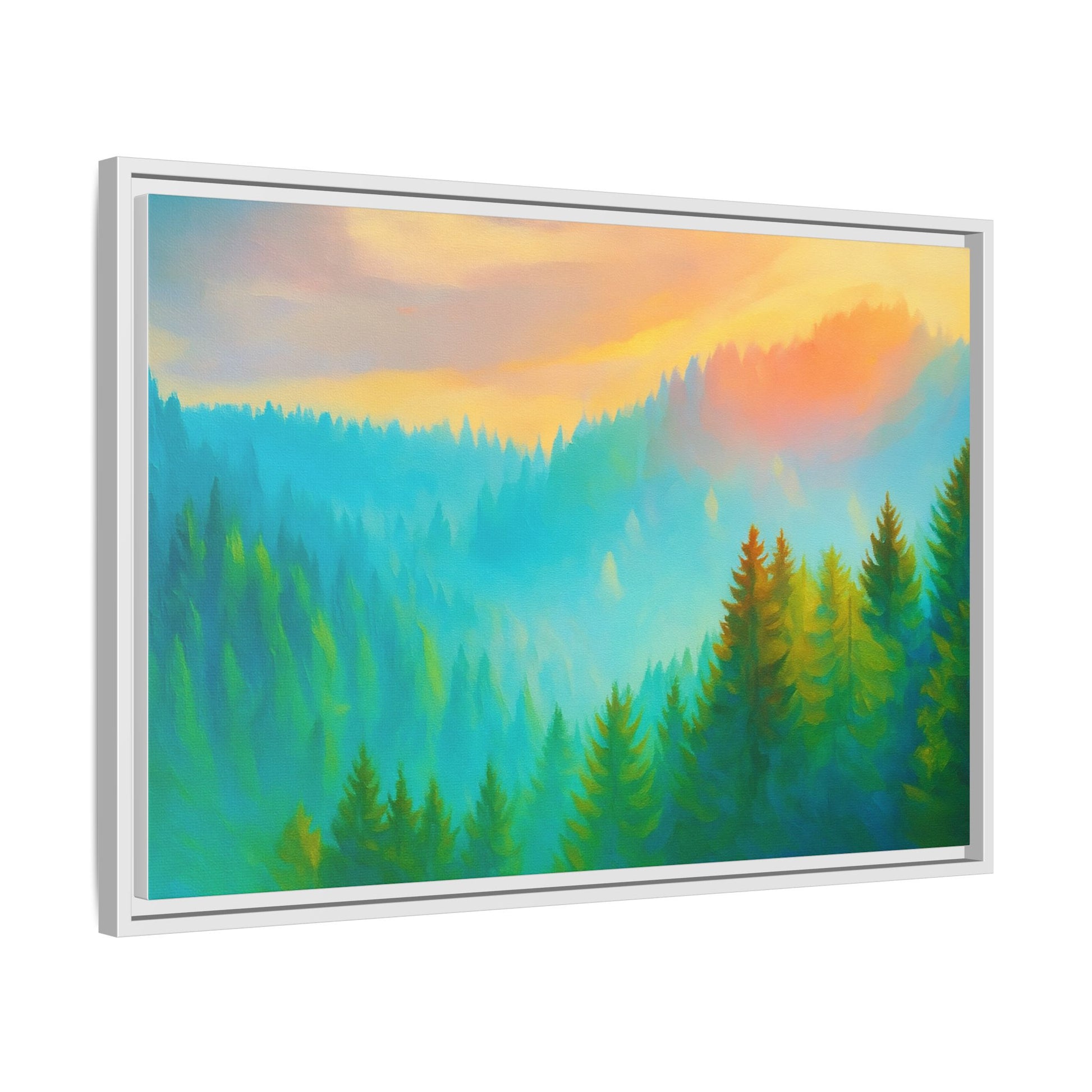 Serene Sun Forest Nature