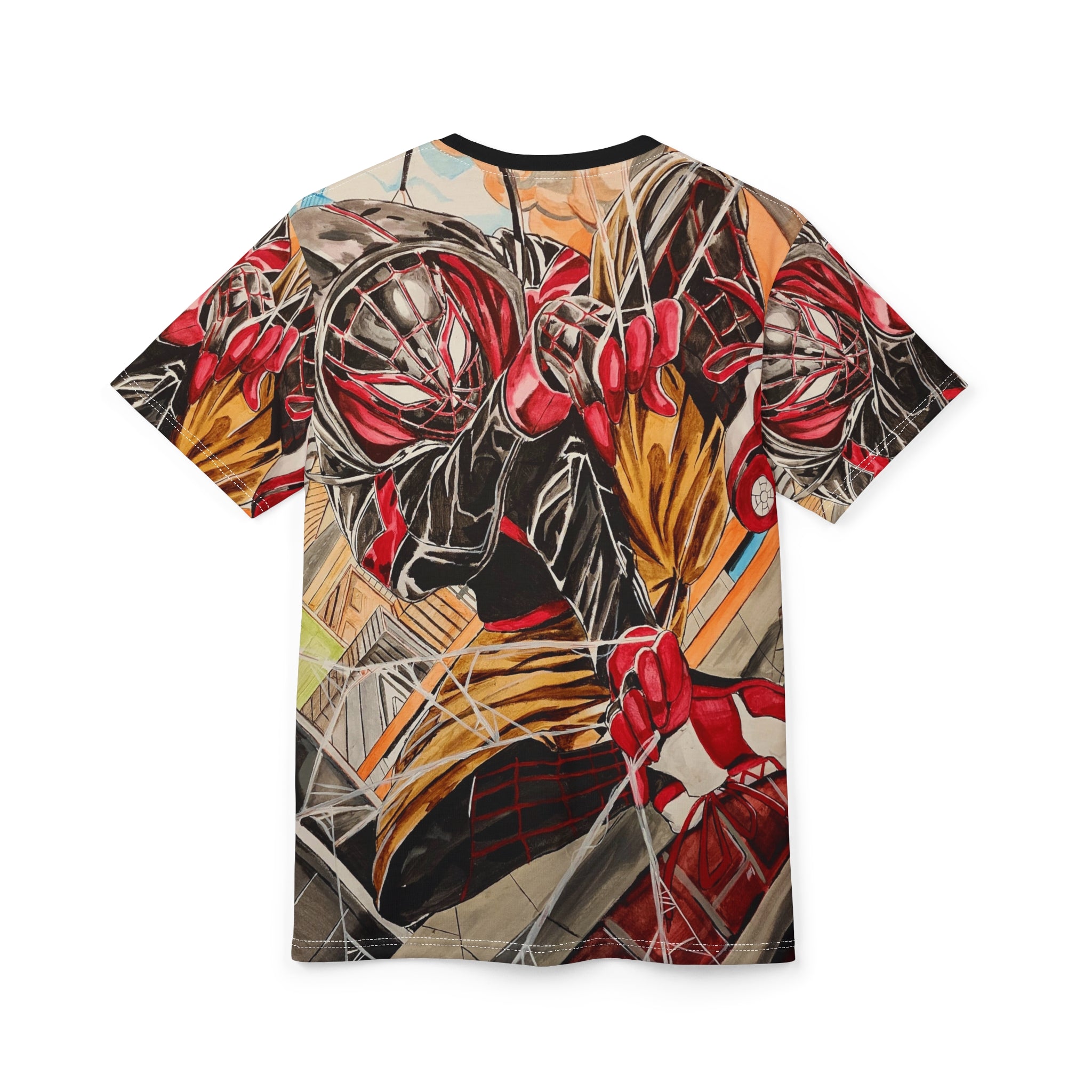 Comic Hero Miles Morales All Over TEE: SM